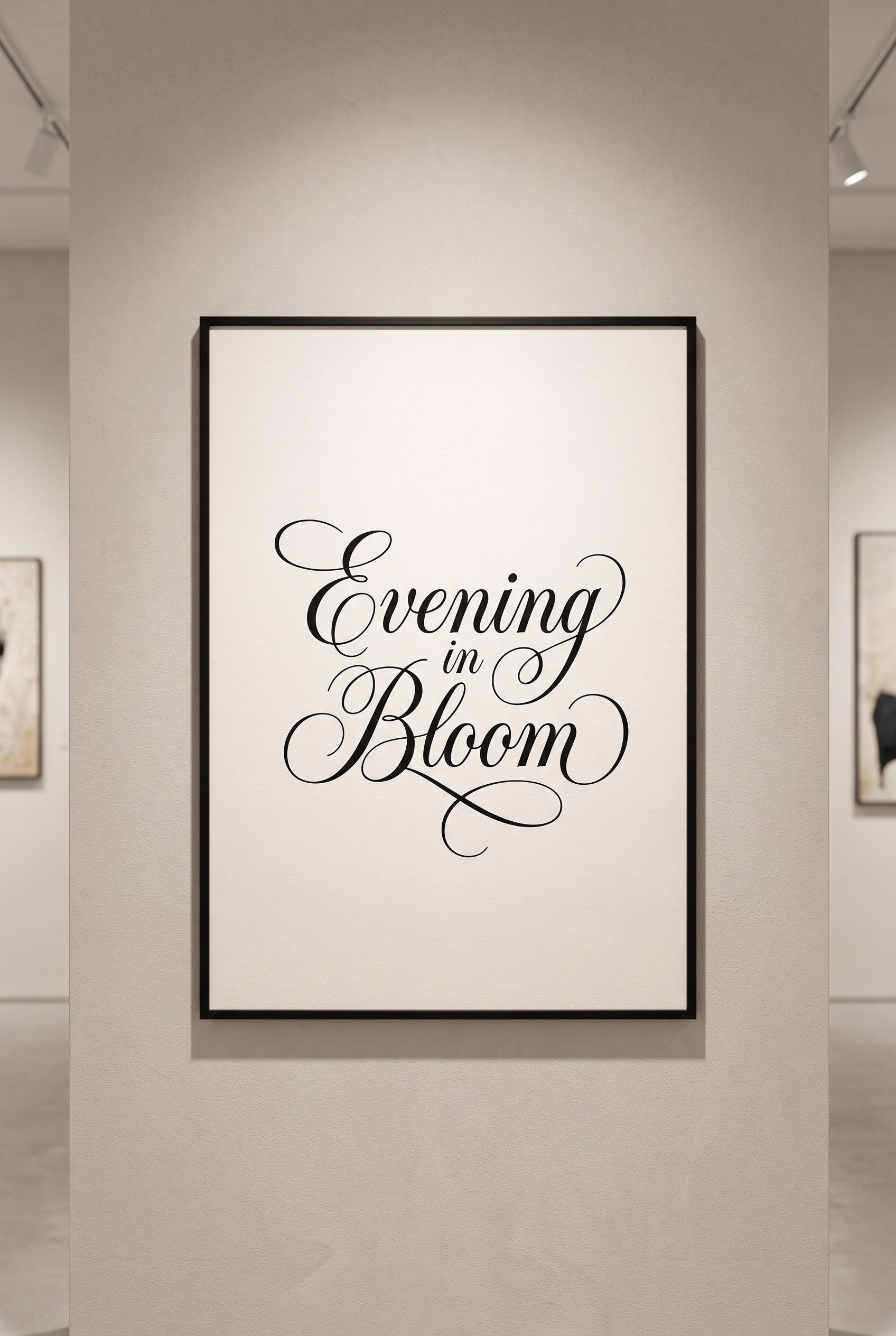Fancy Cursive Font for Posters