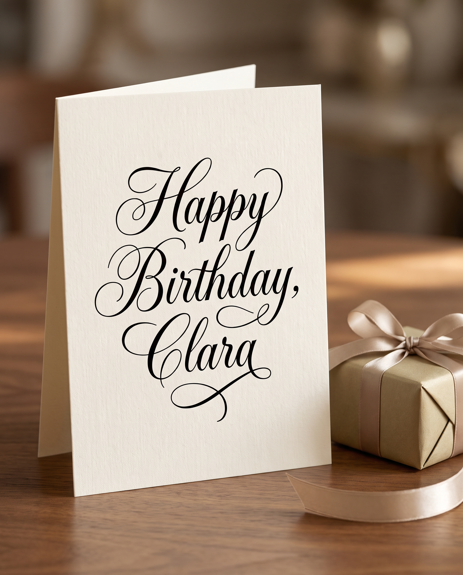 Fancy Cursive Font for Happy Birthday