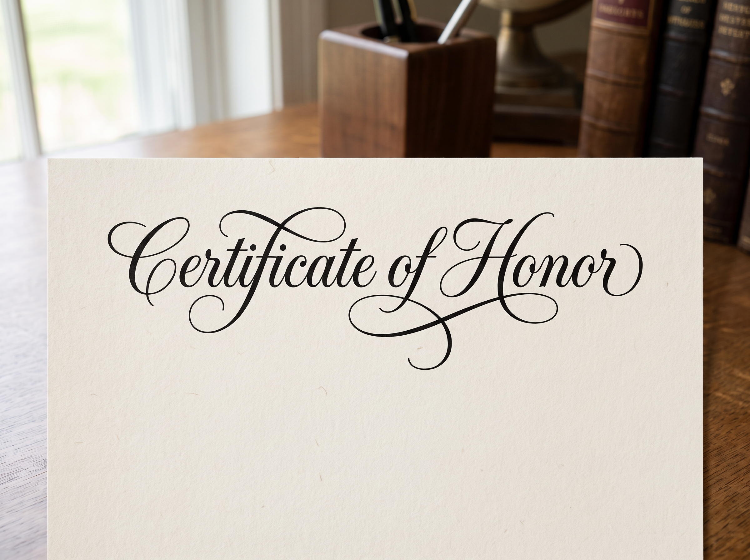 Fancy Cursive Font for Certificate