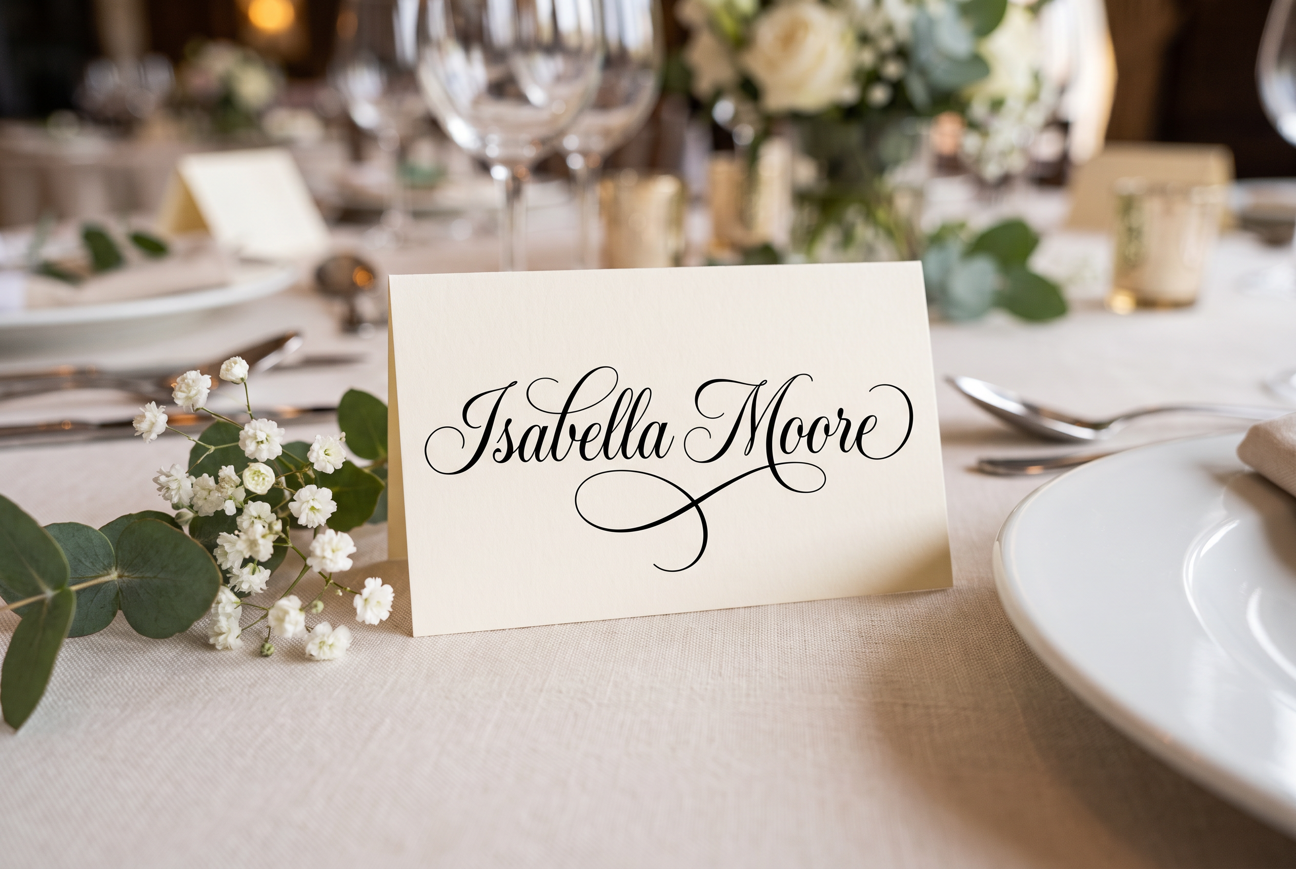 Fancy Cursive Font for Name