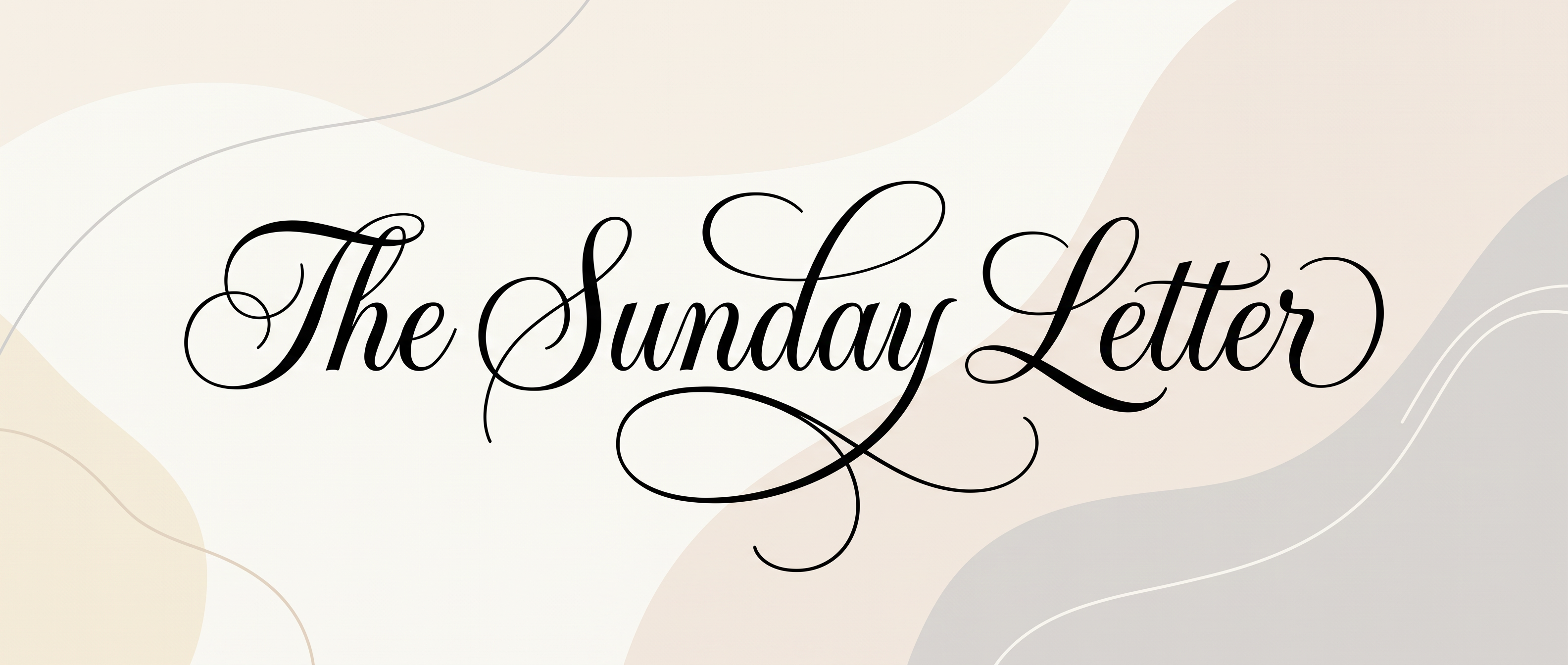 Fancy Cursive Font for Email Header