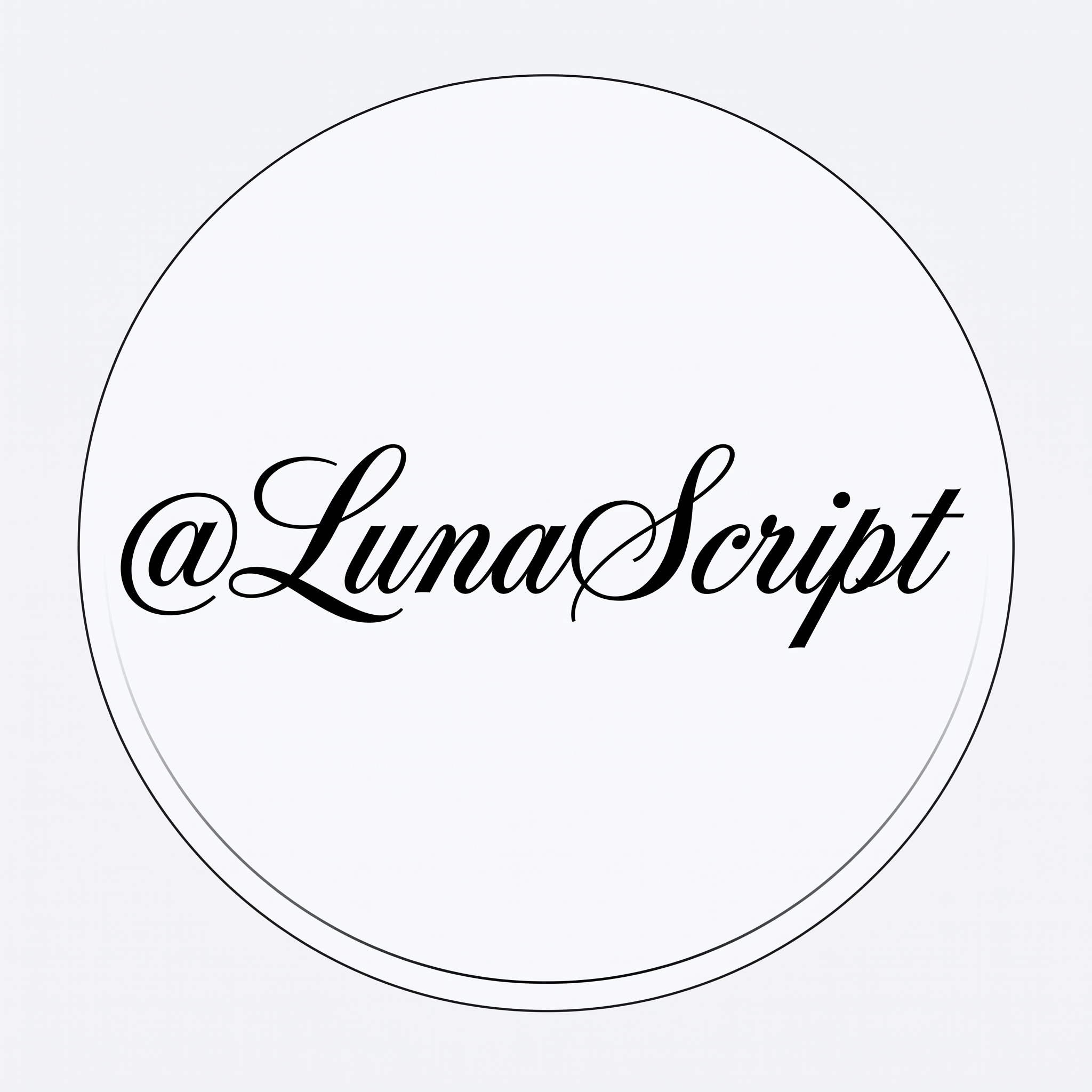 Cursive Letter Font for Username