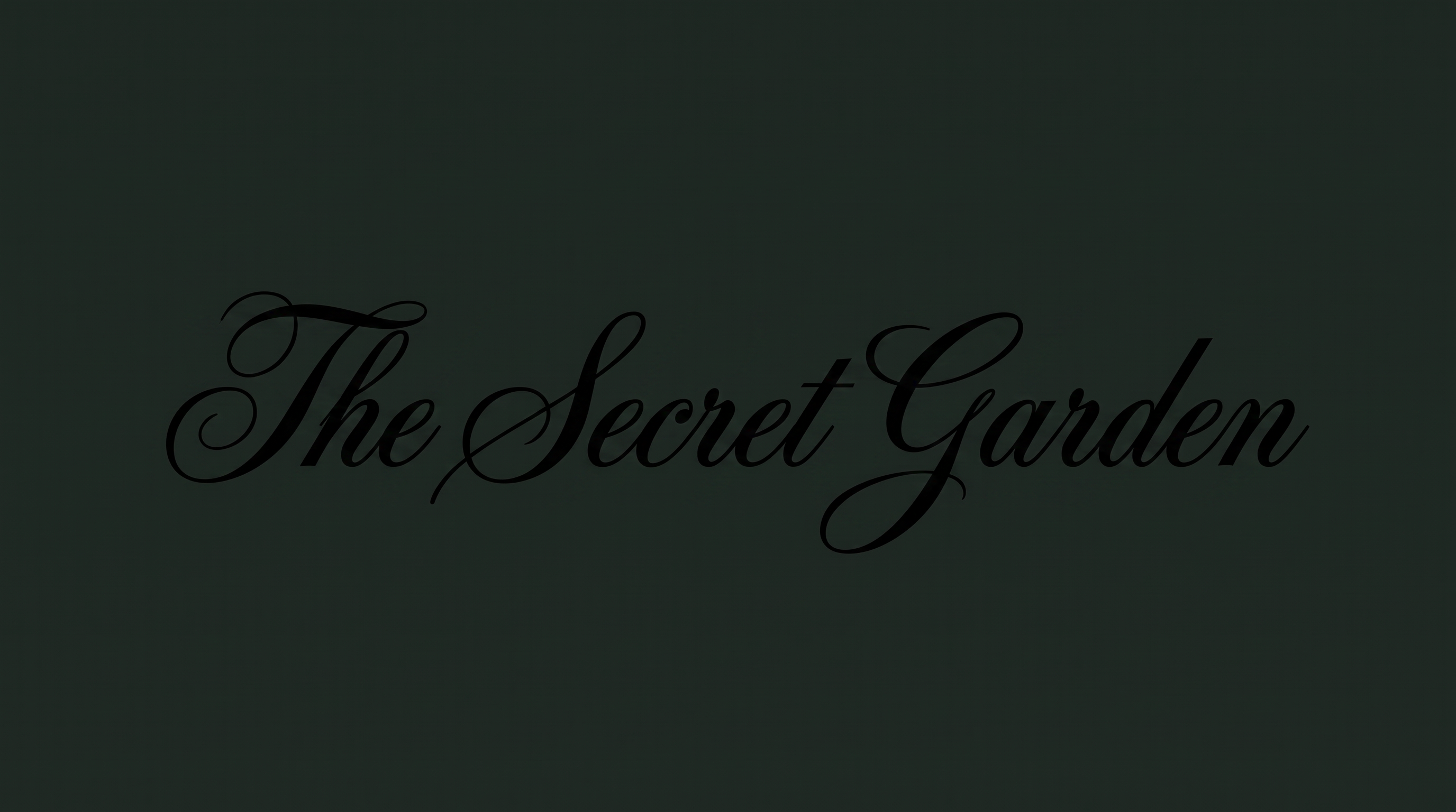 Cursive Letter Font for Title