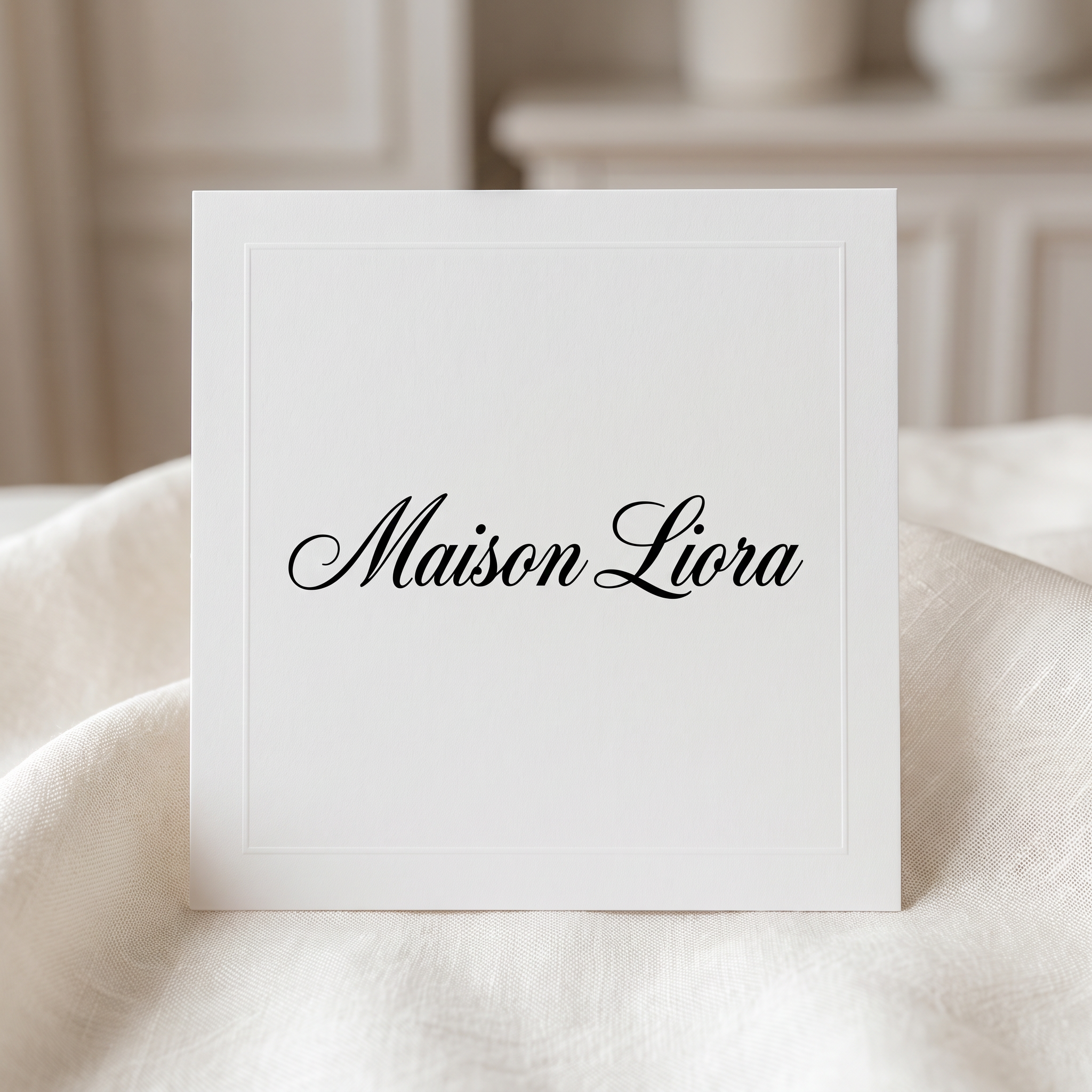 Cursive Letter Font for Logo