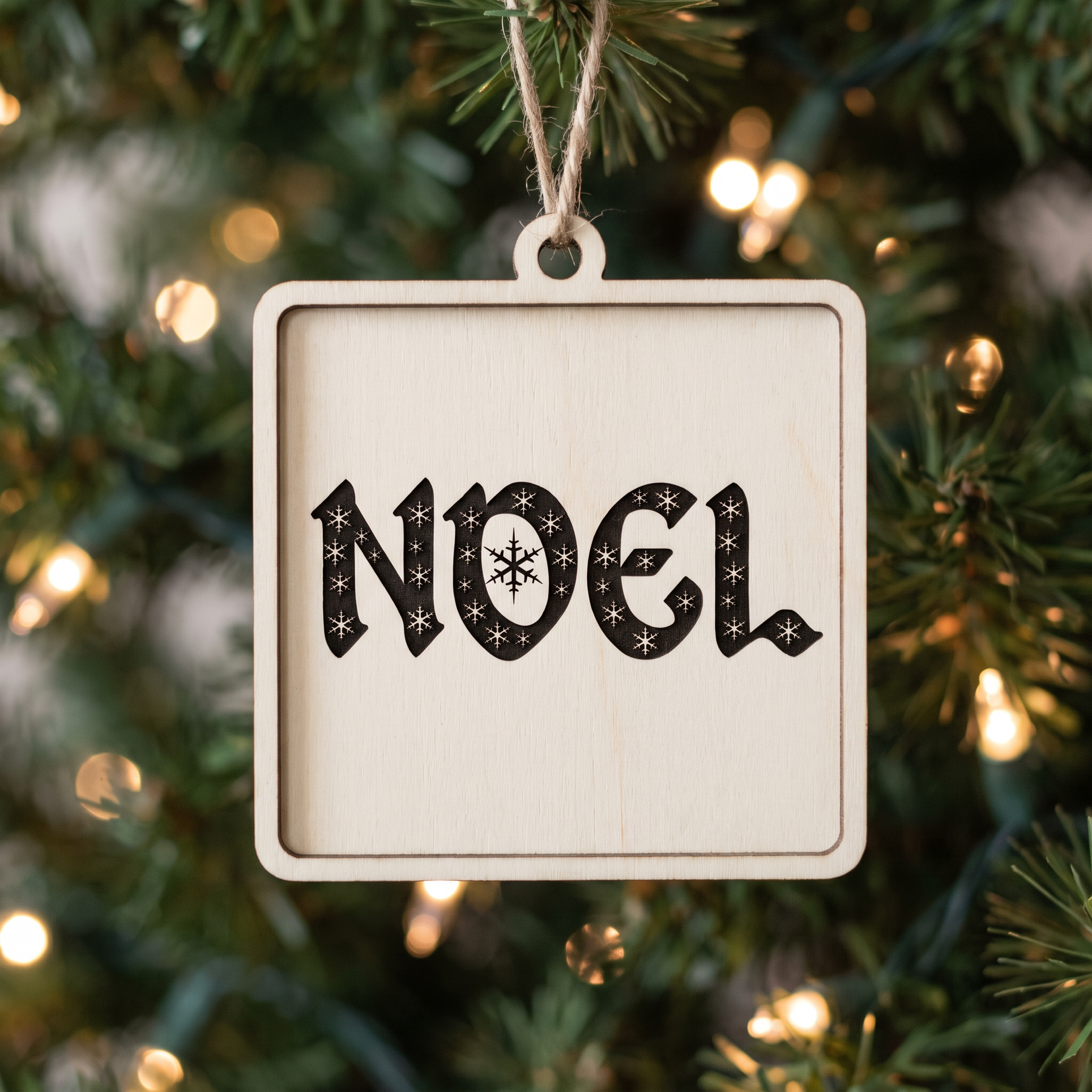 Christmas Alphabet Font for Ornament