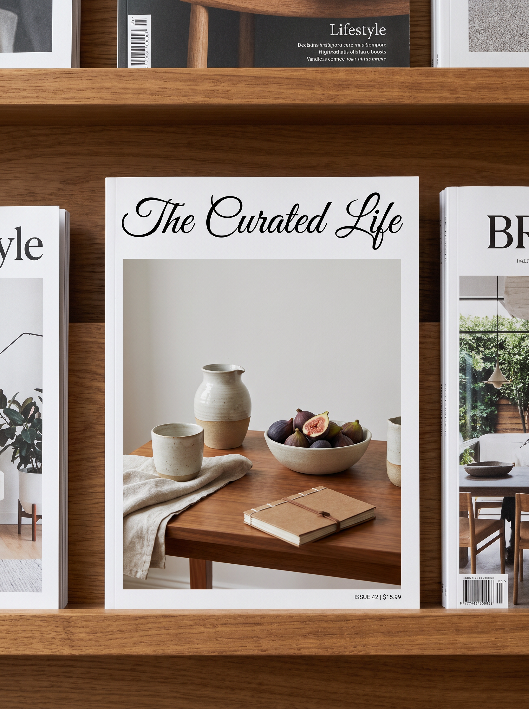 Calligraphy Font for Editorial Masthead