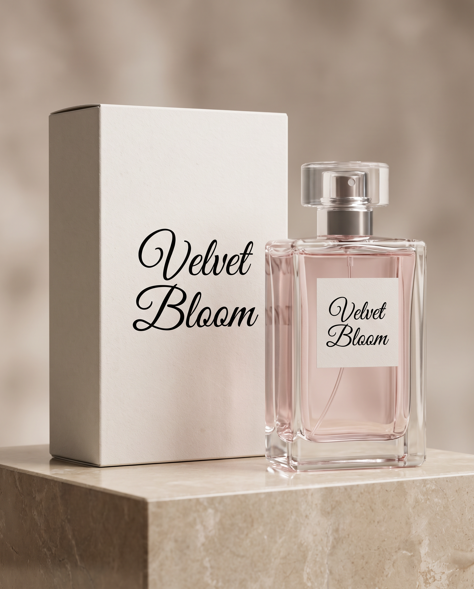 Calligraphy Font for Perfume Packaging