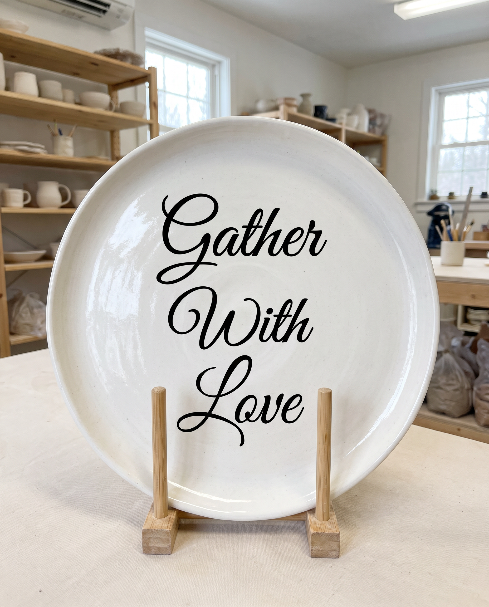 Calligraphy Font for Ceramic Inscription