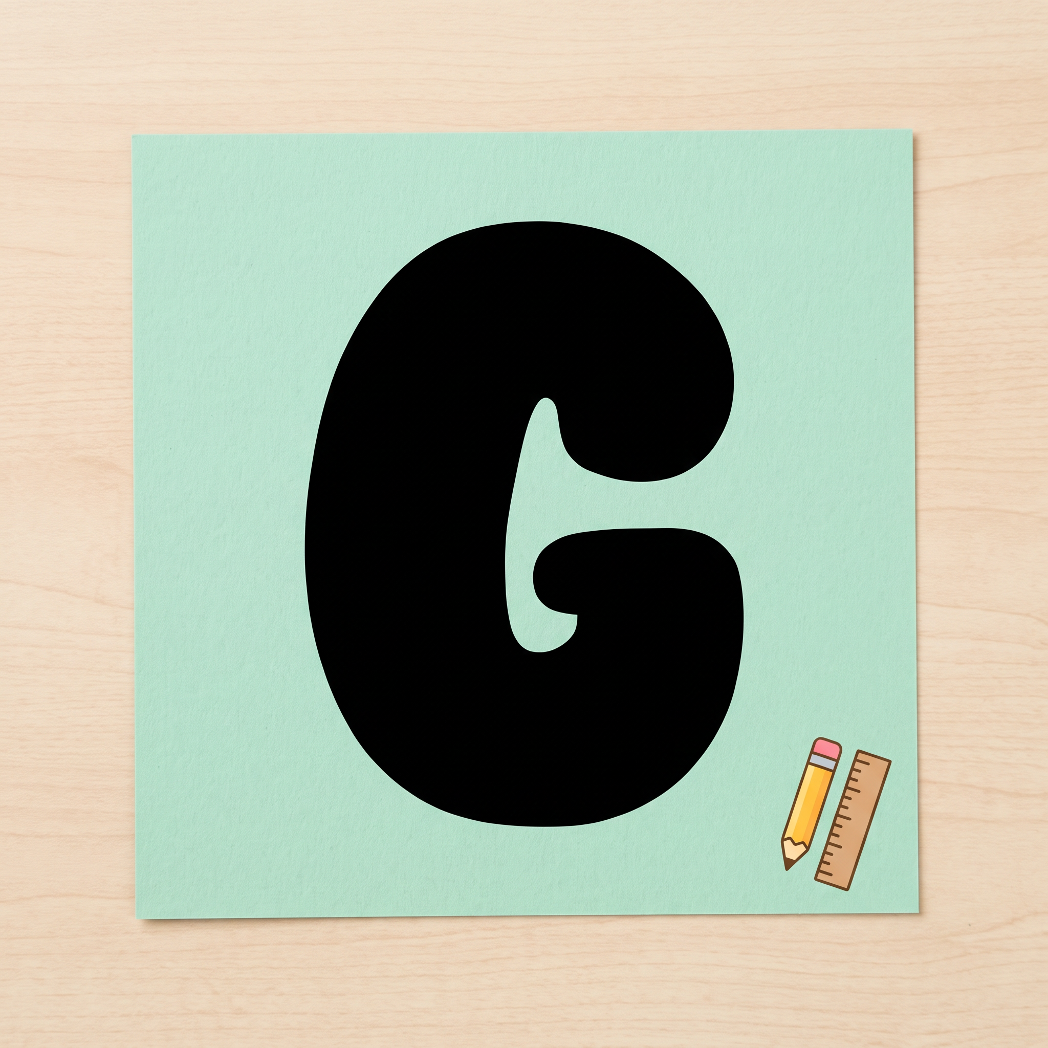 Bubble Letters Font for Letter