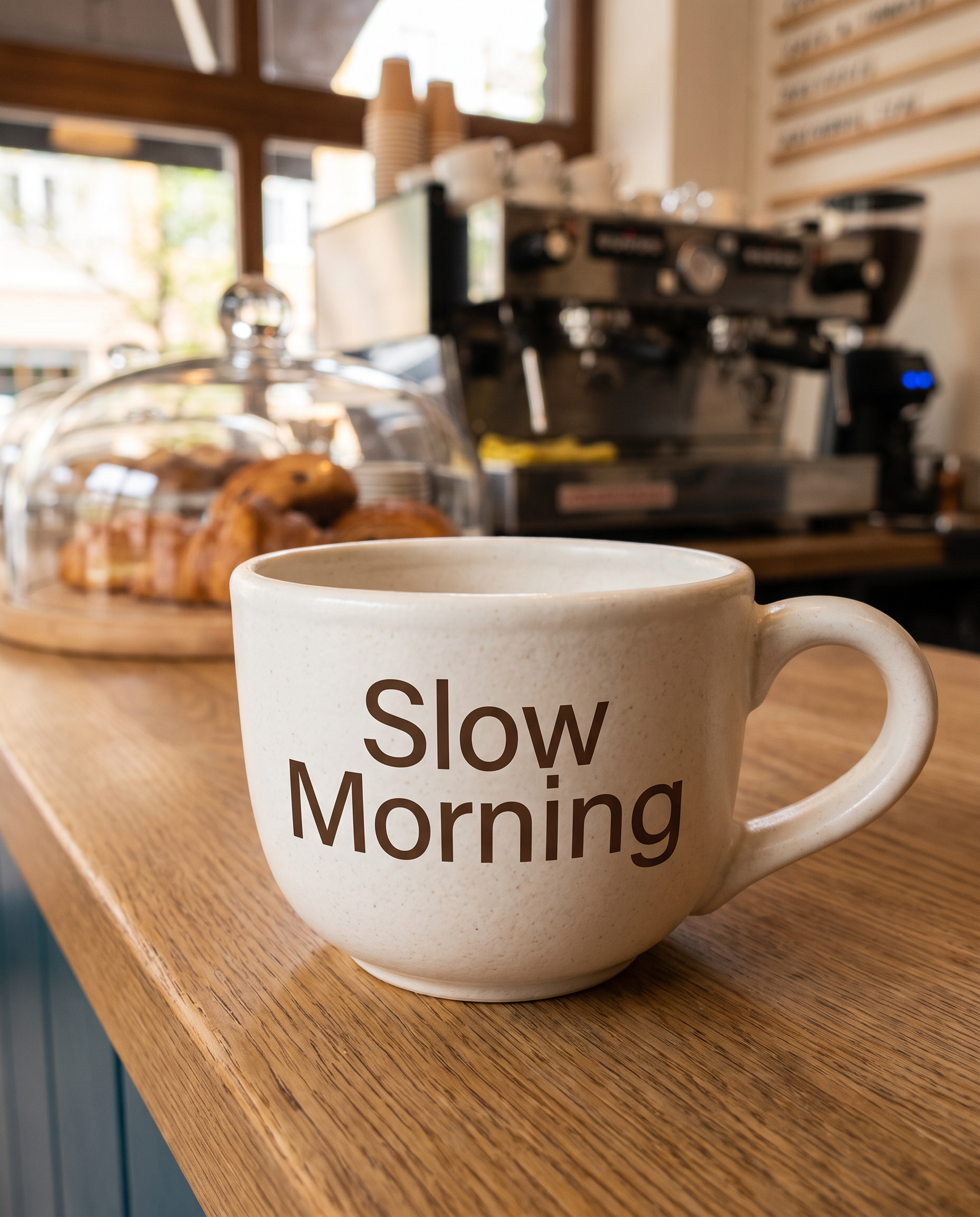 Poppins Medium Font for Coffee Cup