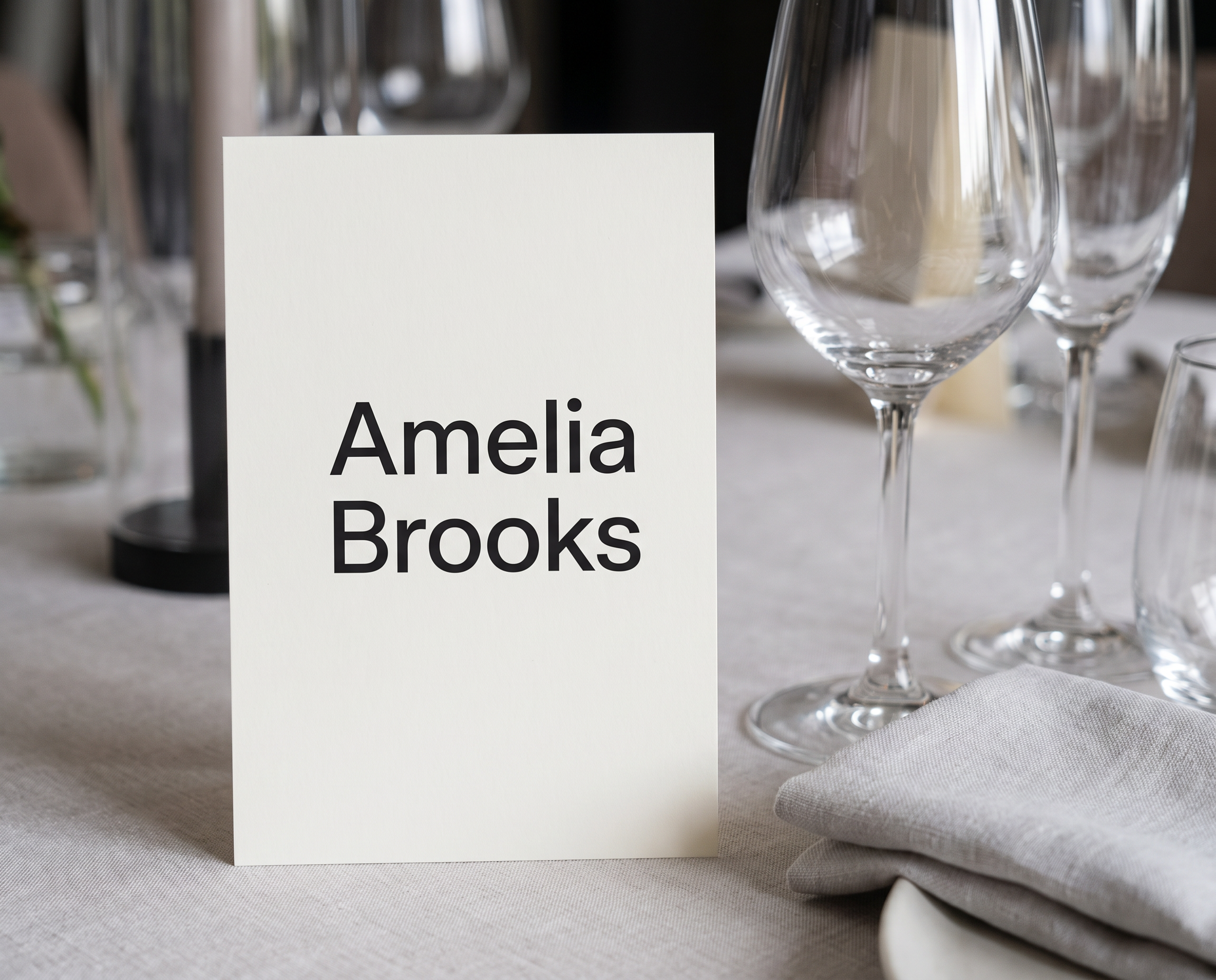 Poppins Medium Font for Name