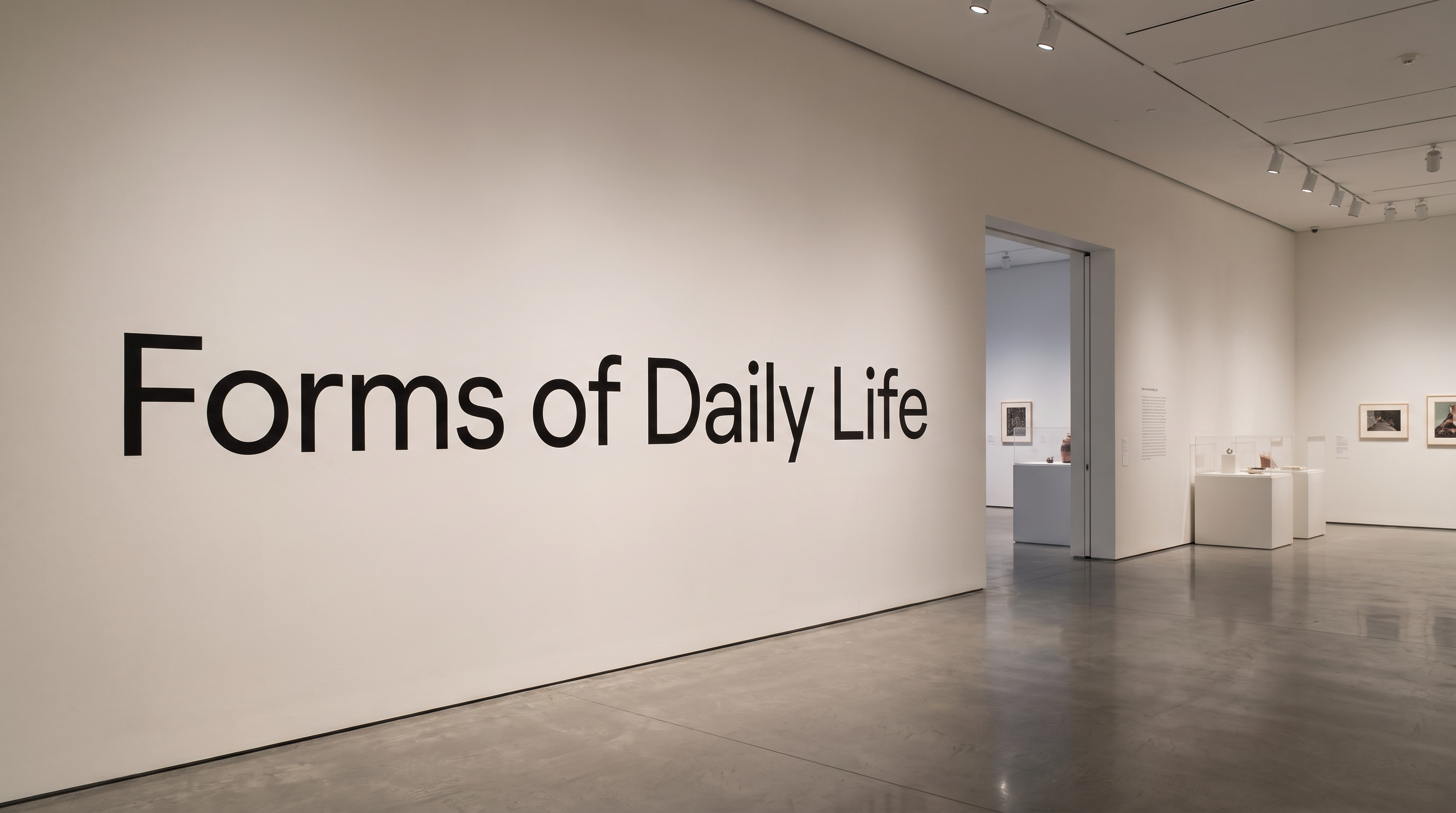 Poppins Medium Font for Exhibition Wall