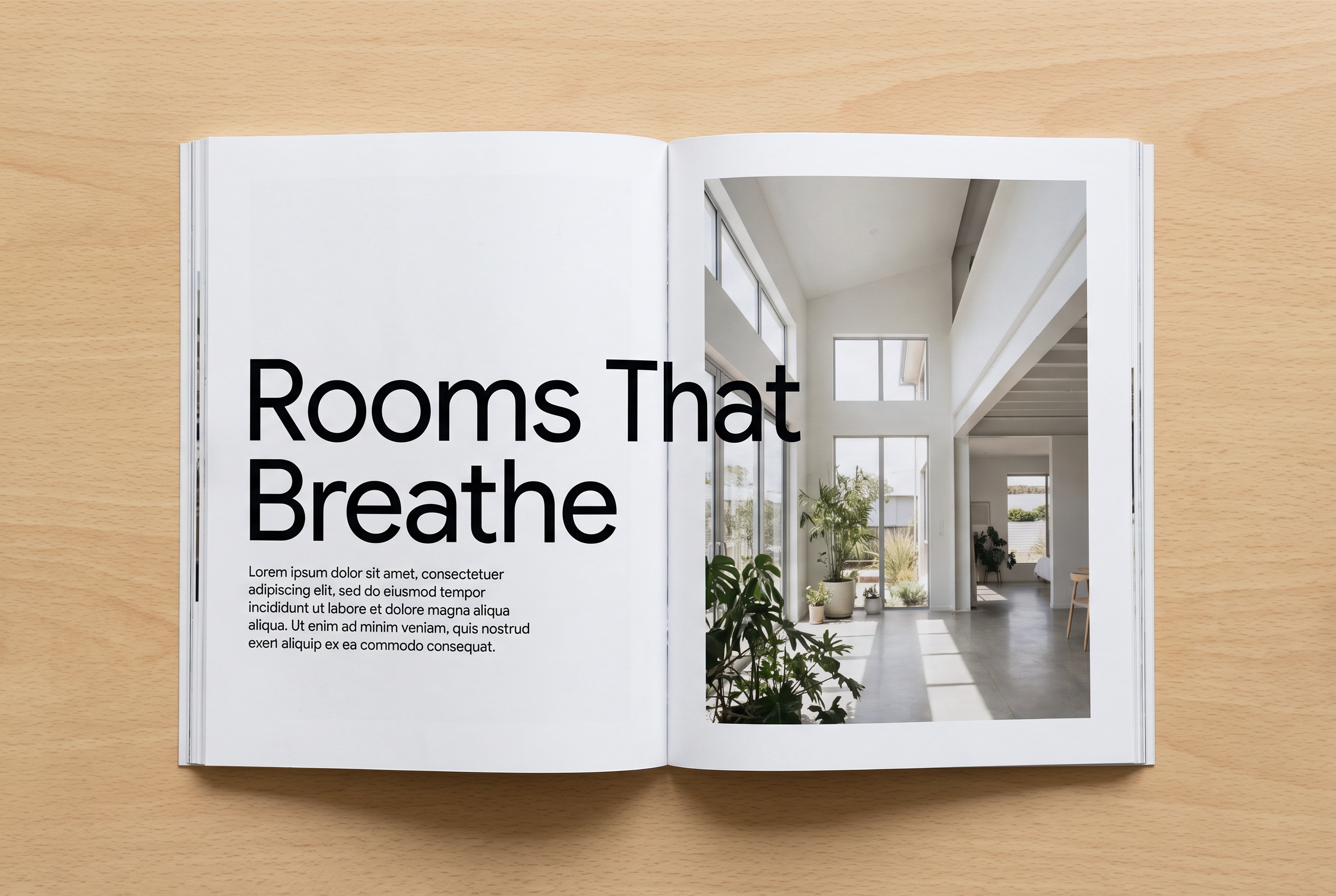 Poppins Medium Font for Editorial Spread