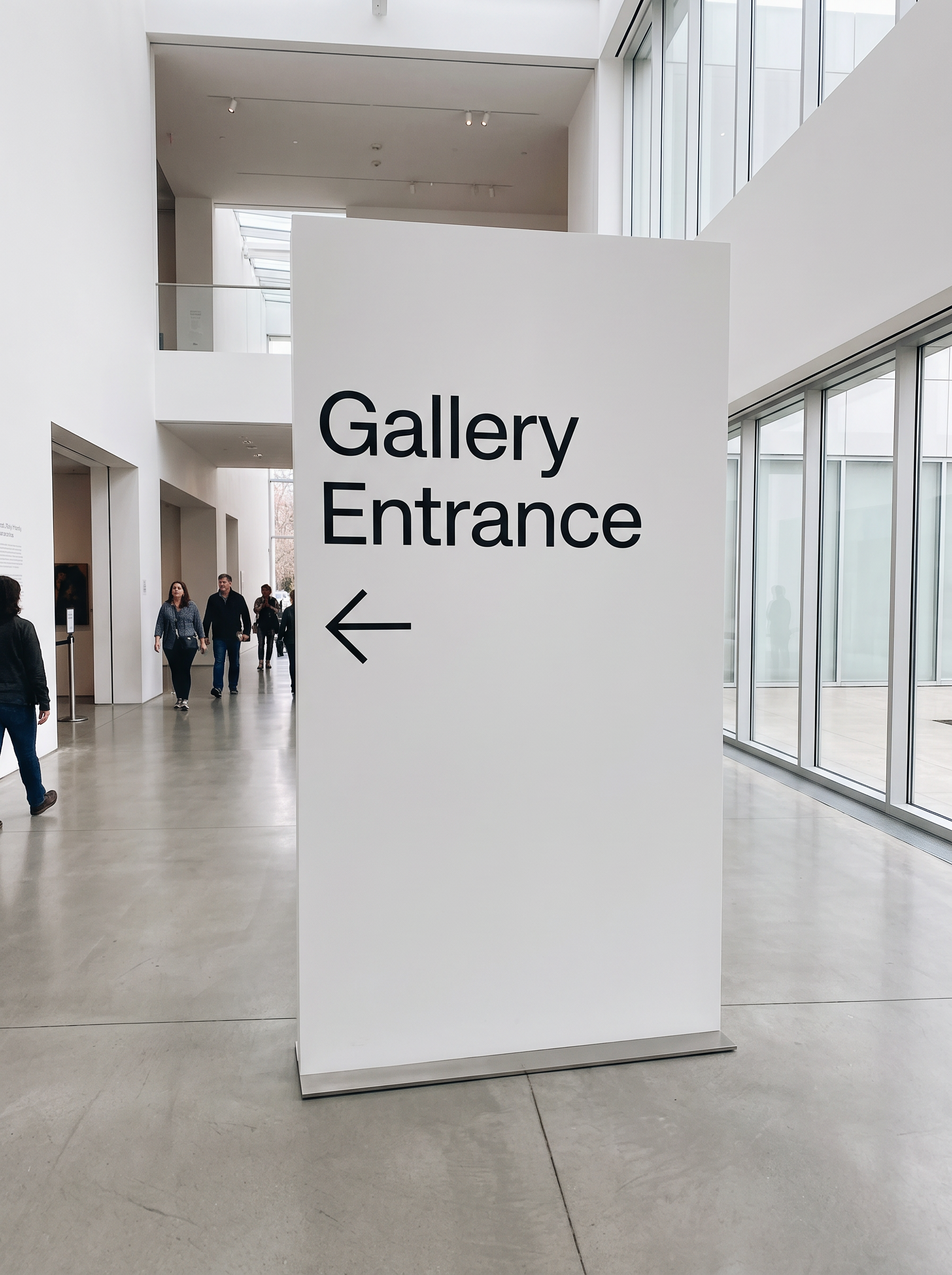 Poppins Medium Font for Wayfinding Signage