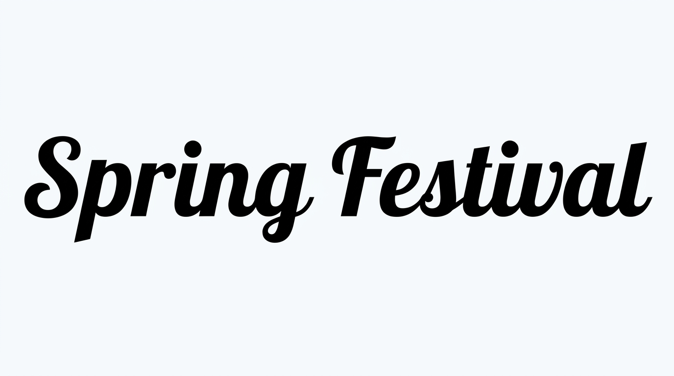 Cursive Poster Font Generator