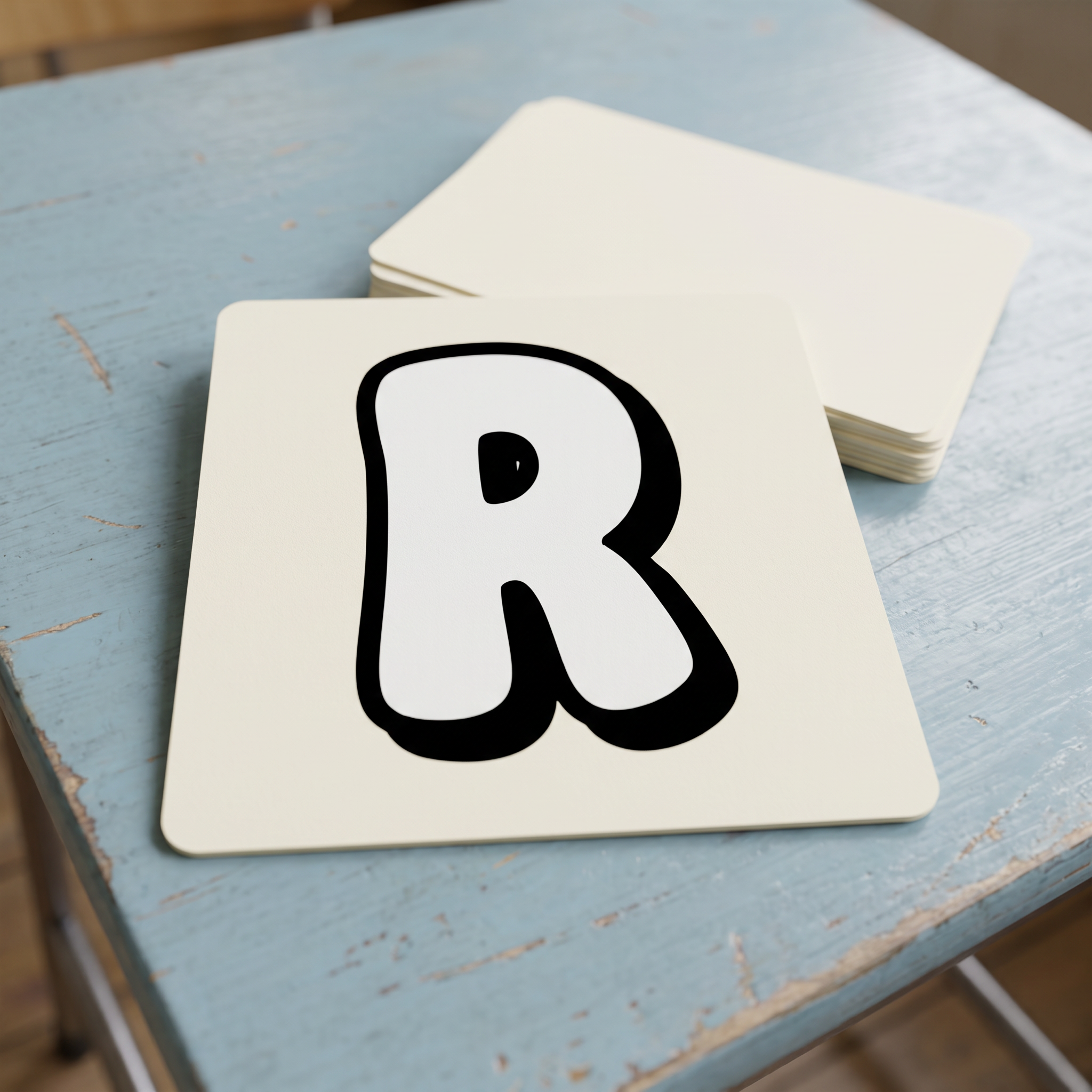 Bubble Writing Font for Letter