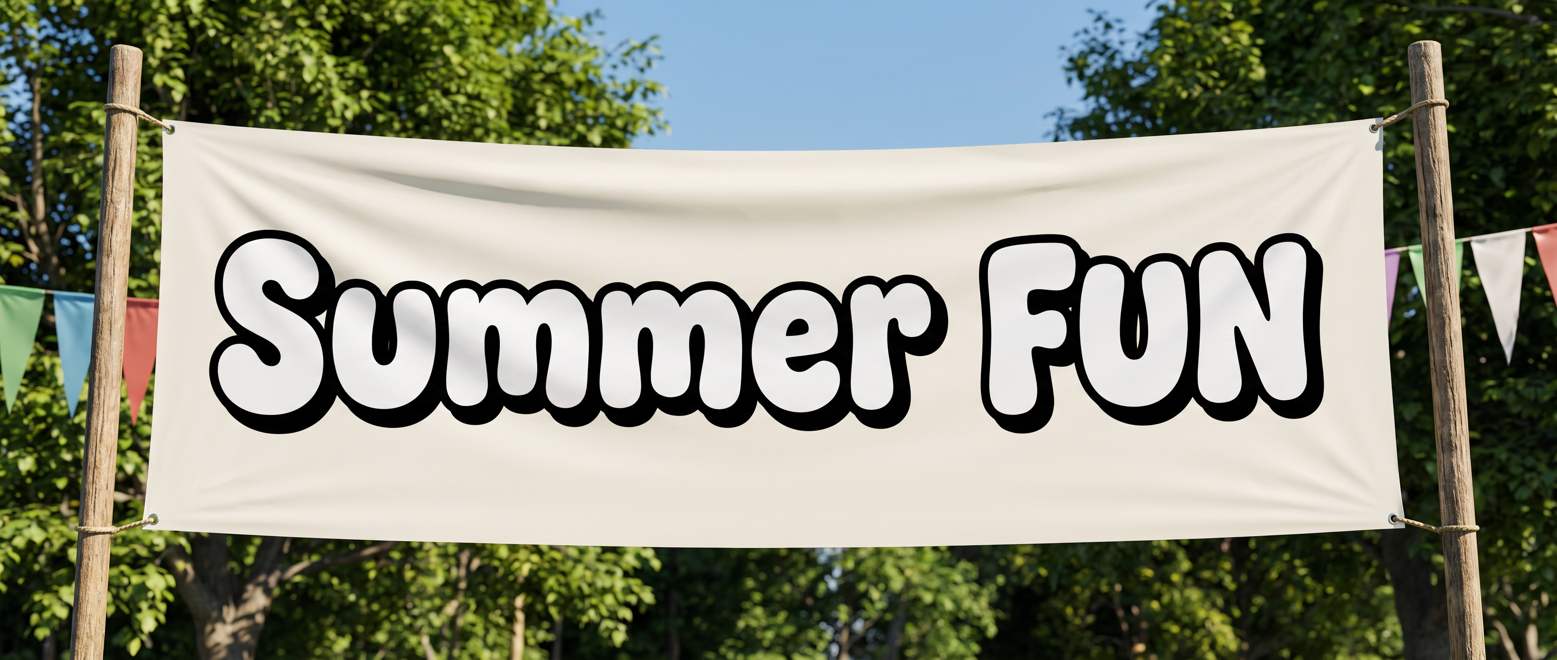 Bubble Writing Font for Banners