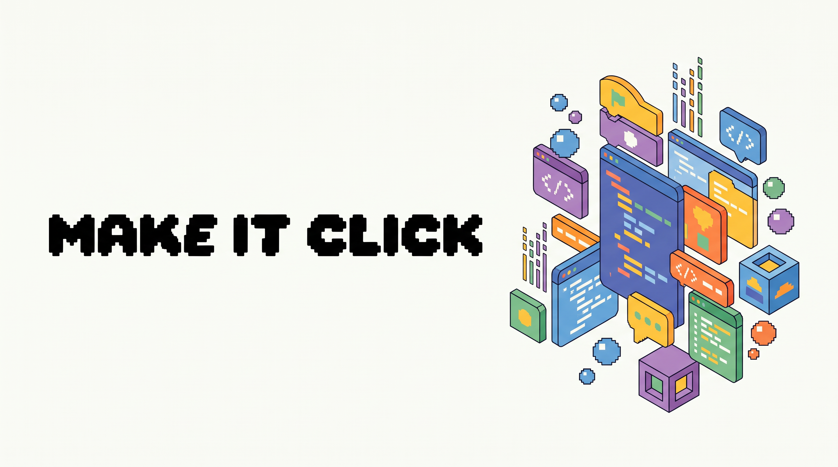 Bubble Pixel Font for Banners