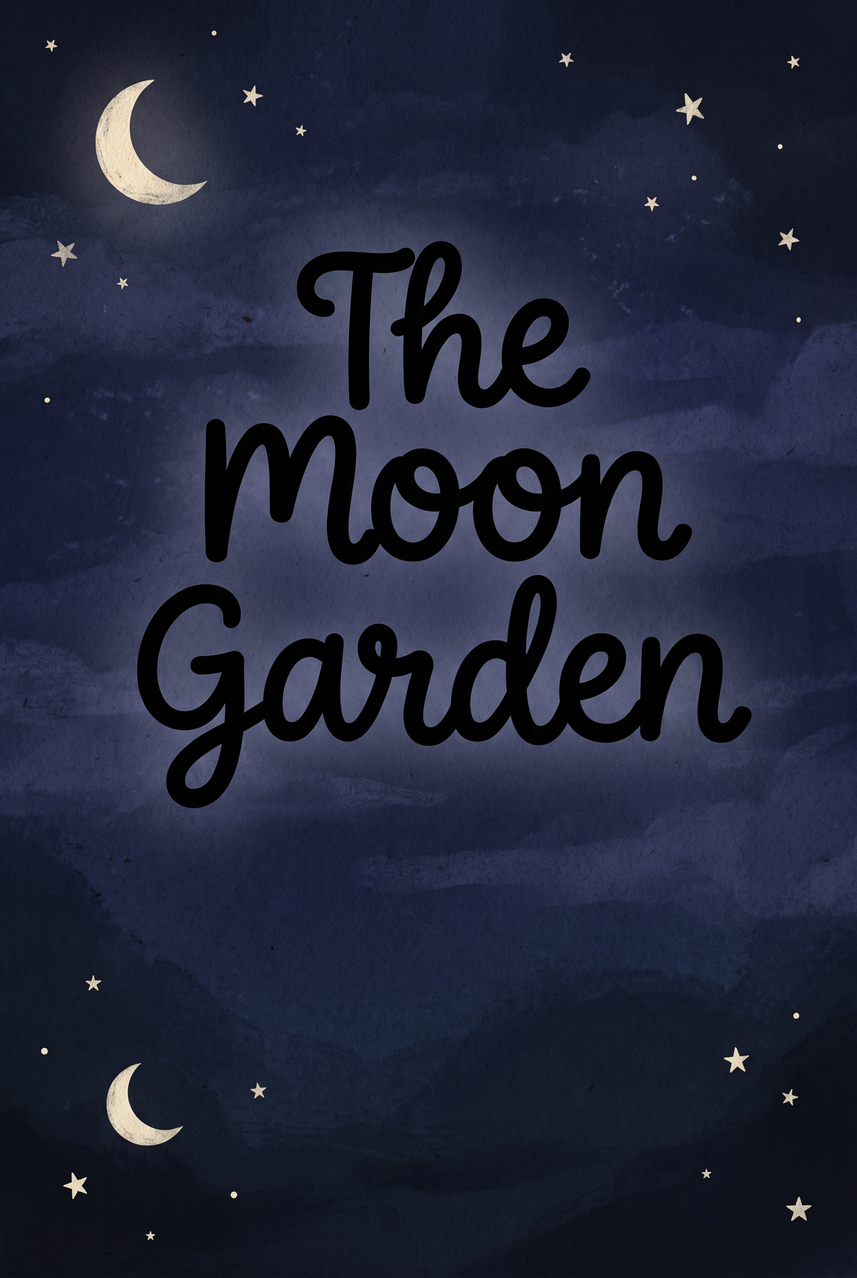 Cute Cursive Font Alphabet for Title