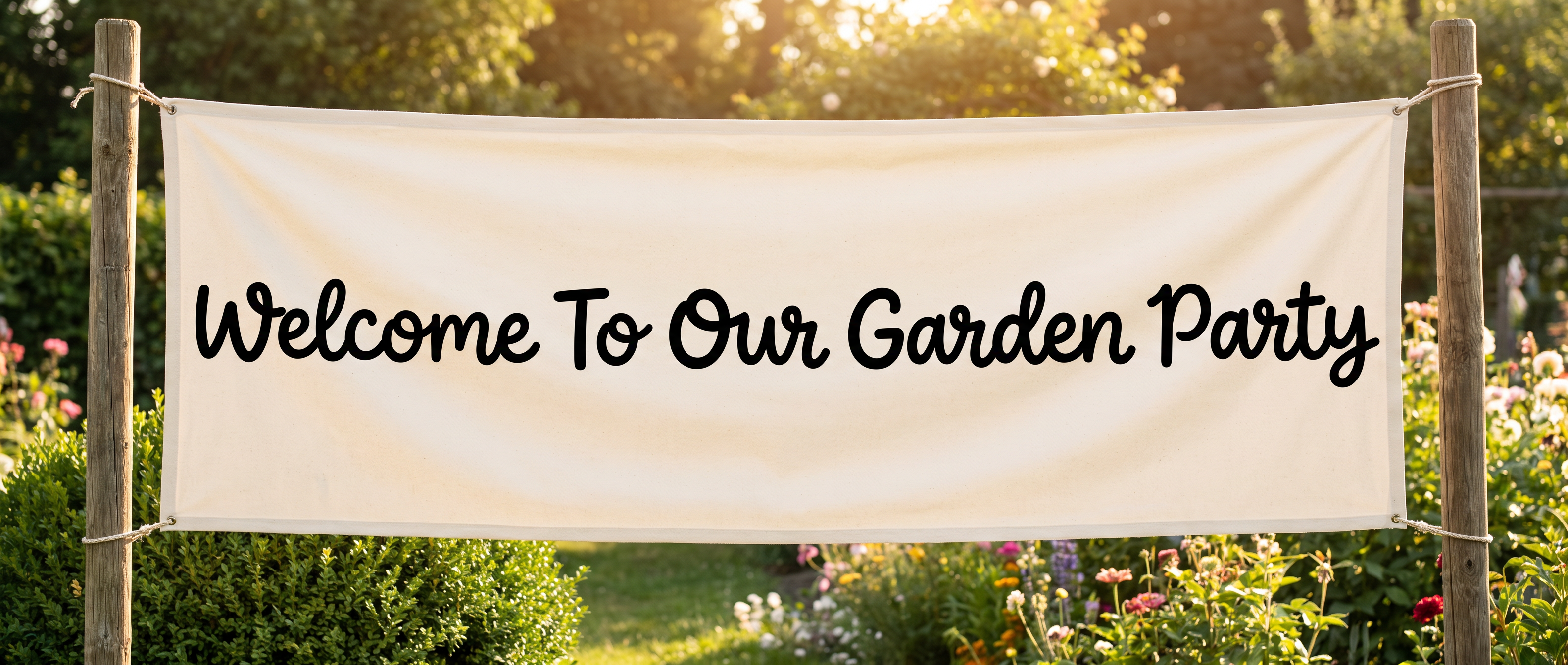 Cute Cursive Font Alphabet for Banners
