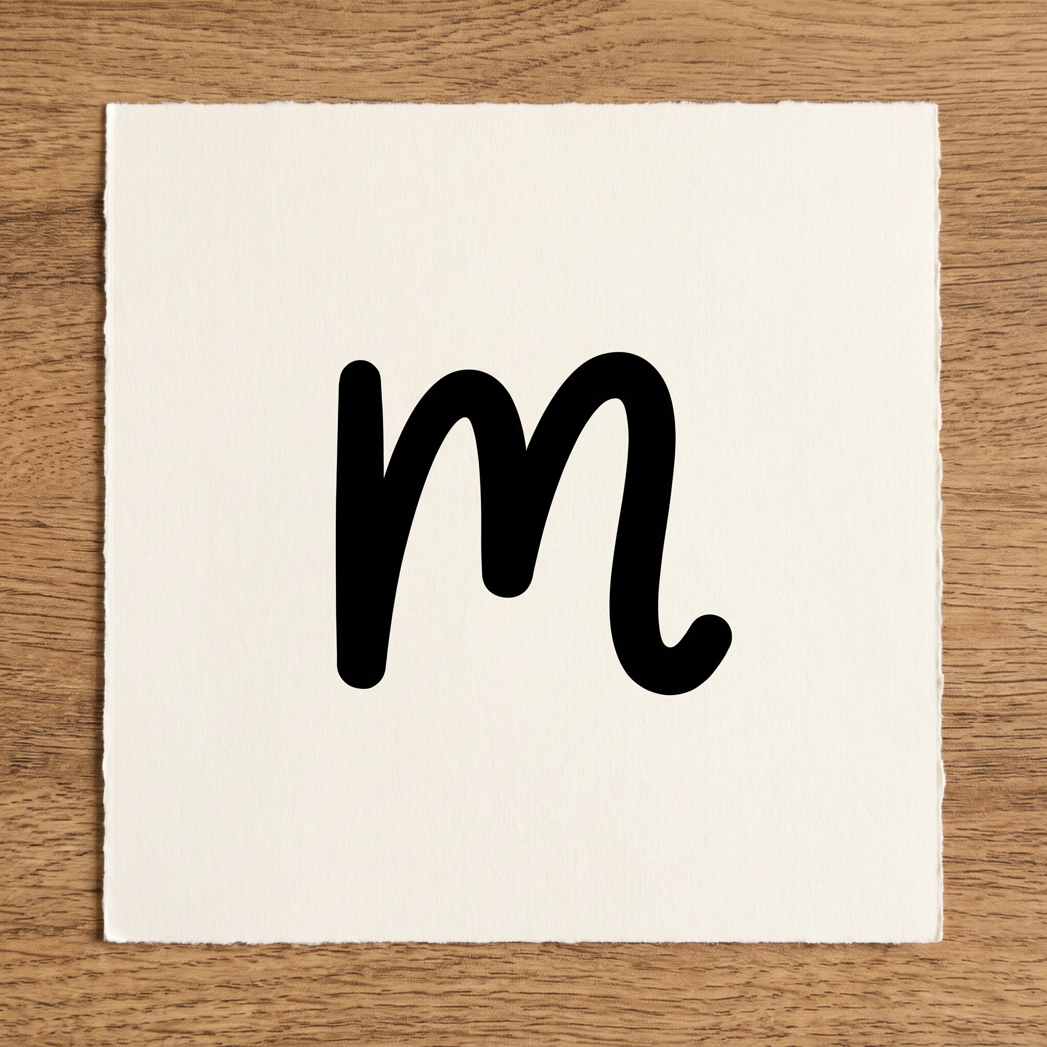 Cute Cursive Font Alphabet for Letter