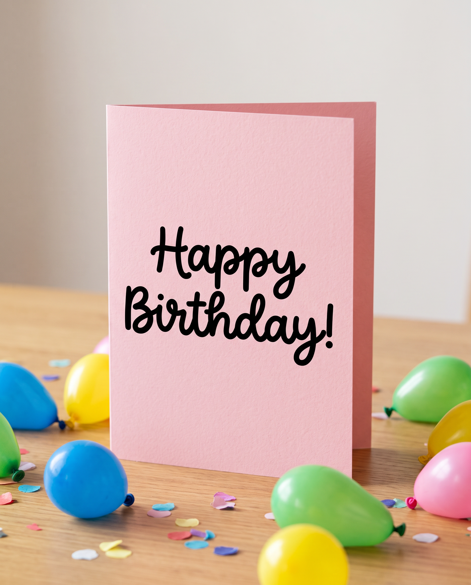Cute Cursive Font Alphabet for Happy Birthday