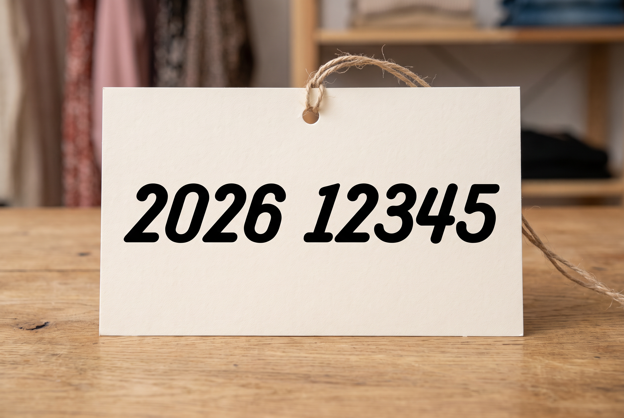 Cursive Logo Font for Number