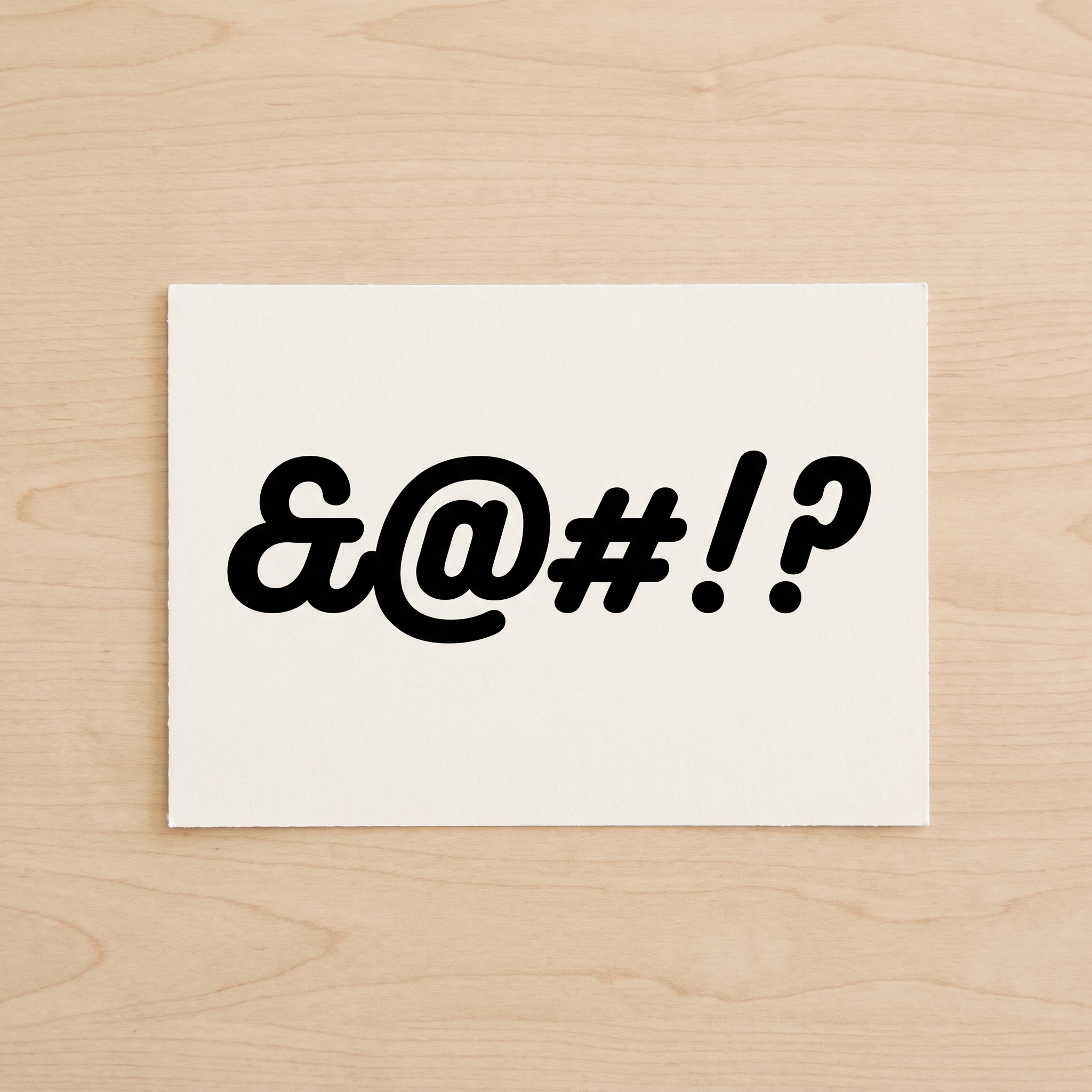 Cursive Logo Font for Symbols