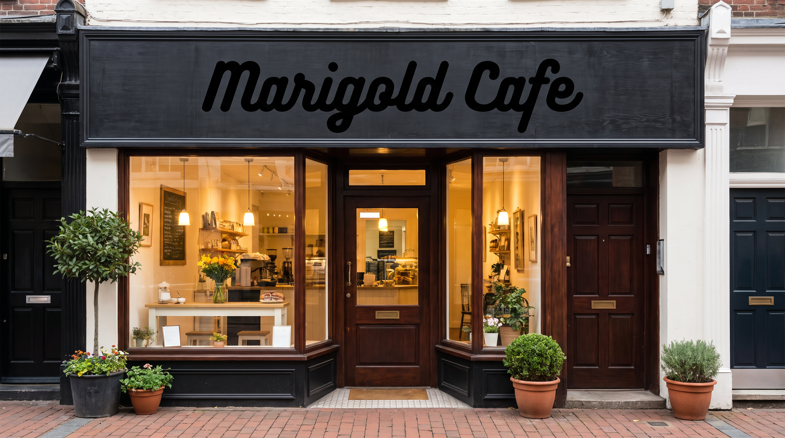 Cursive Logo Font for Storefront Sign