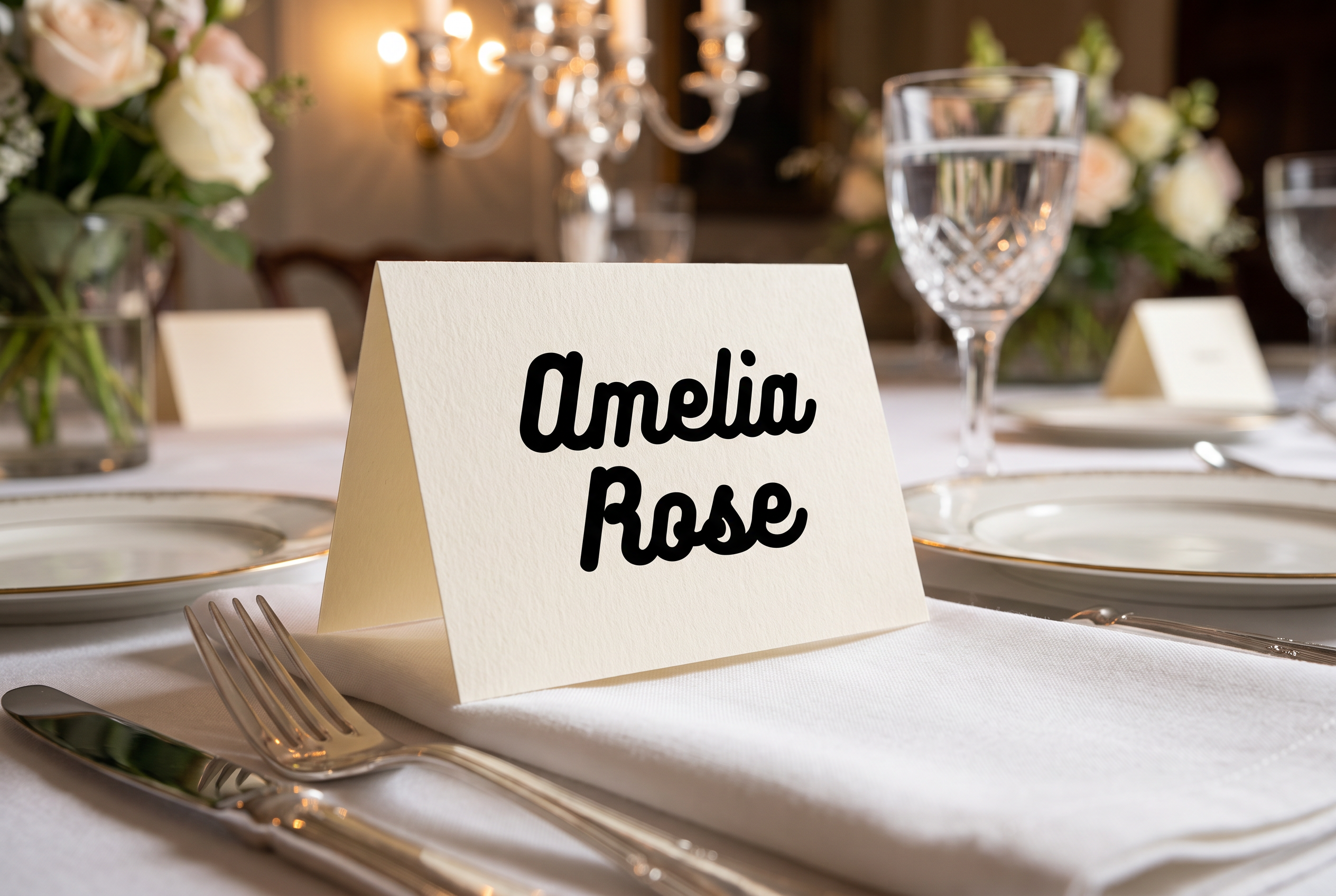 Cursive Logo Font for Name