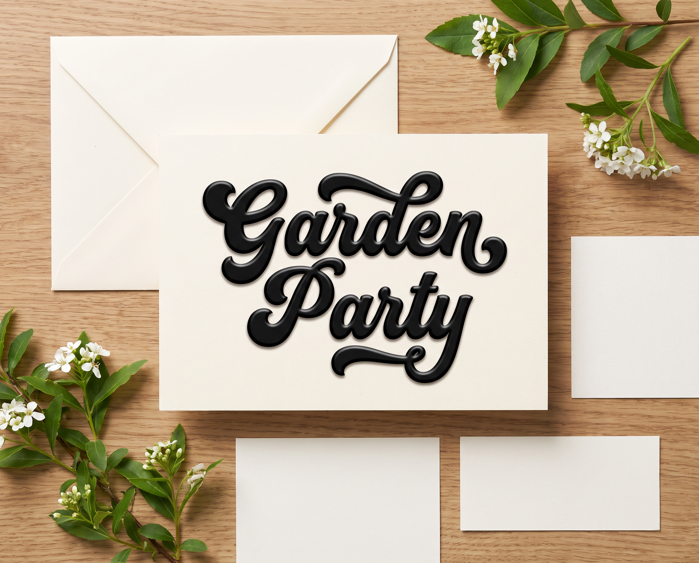 Fancy Cursive Font Bubble Letters for Invitation