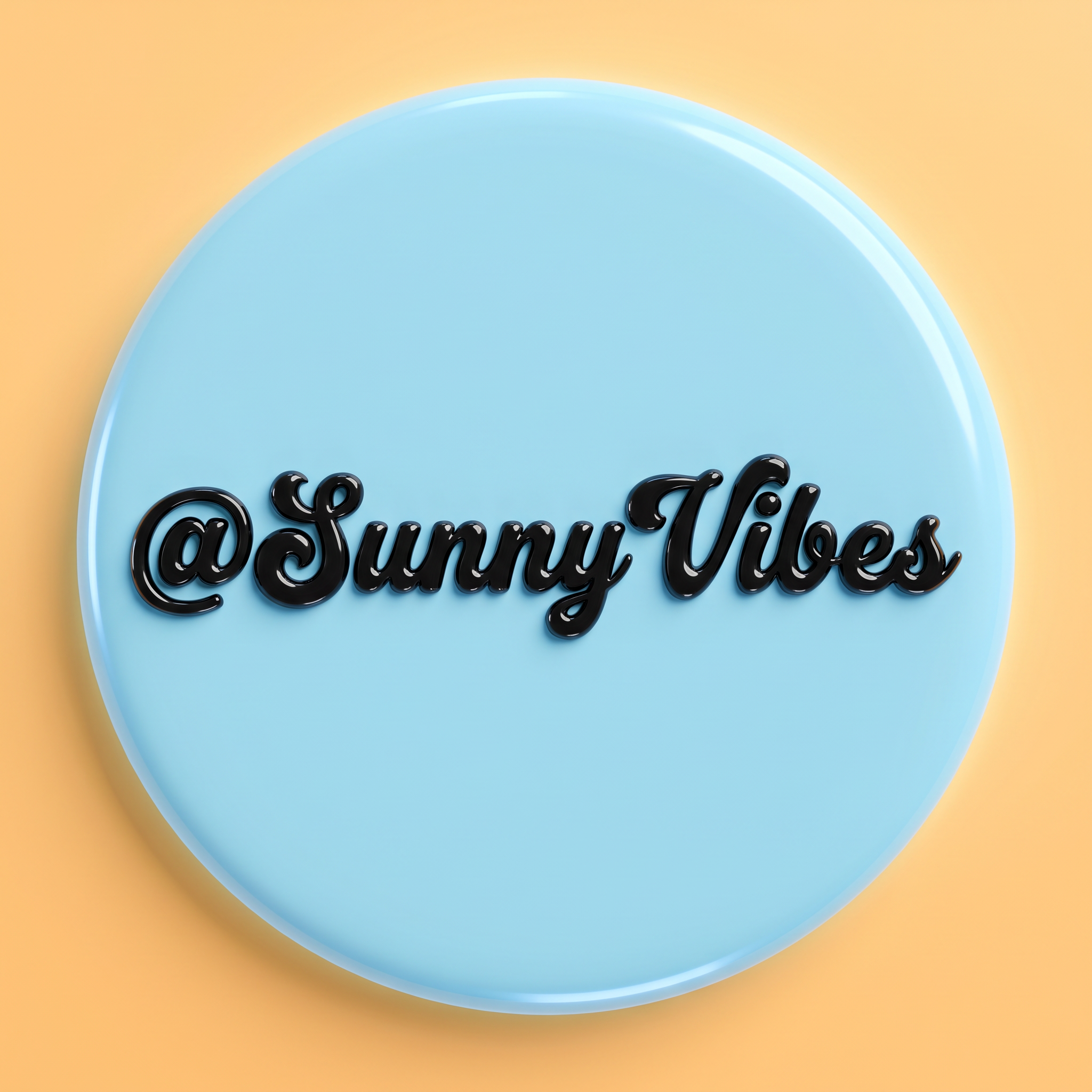 Fancy Cursive Font Bubble Letters for Username