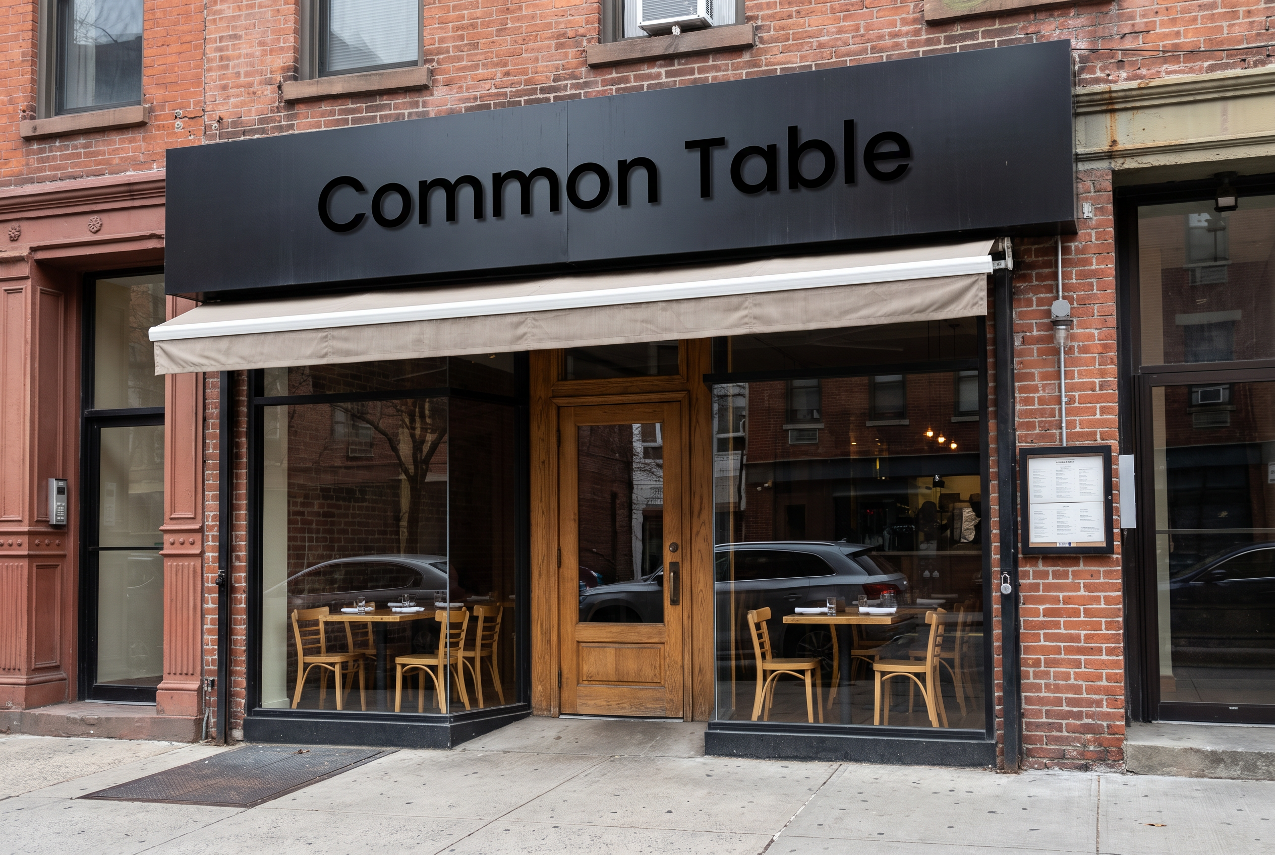 Poppins Font for Restaurant Storefront Sign