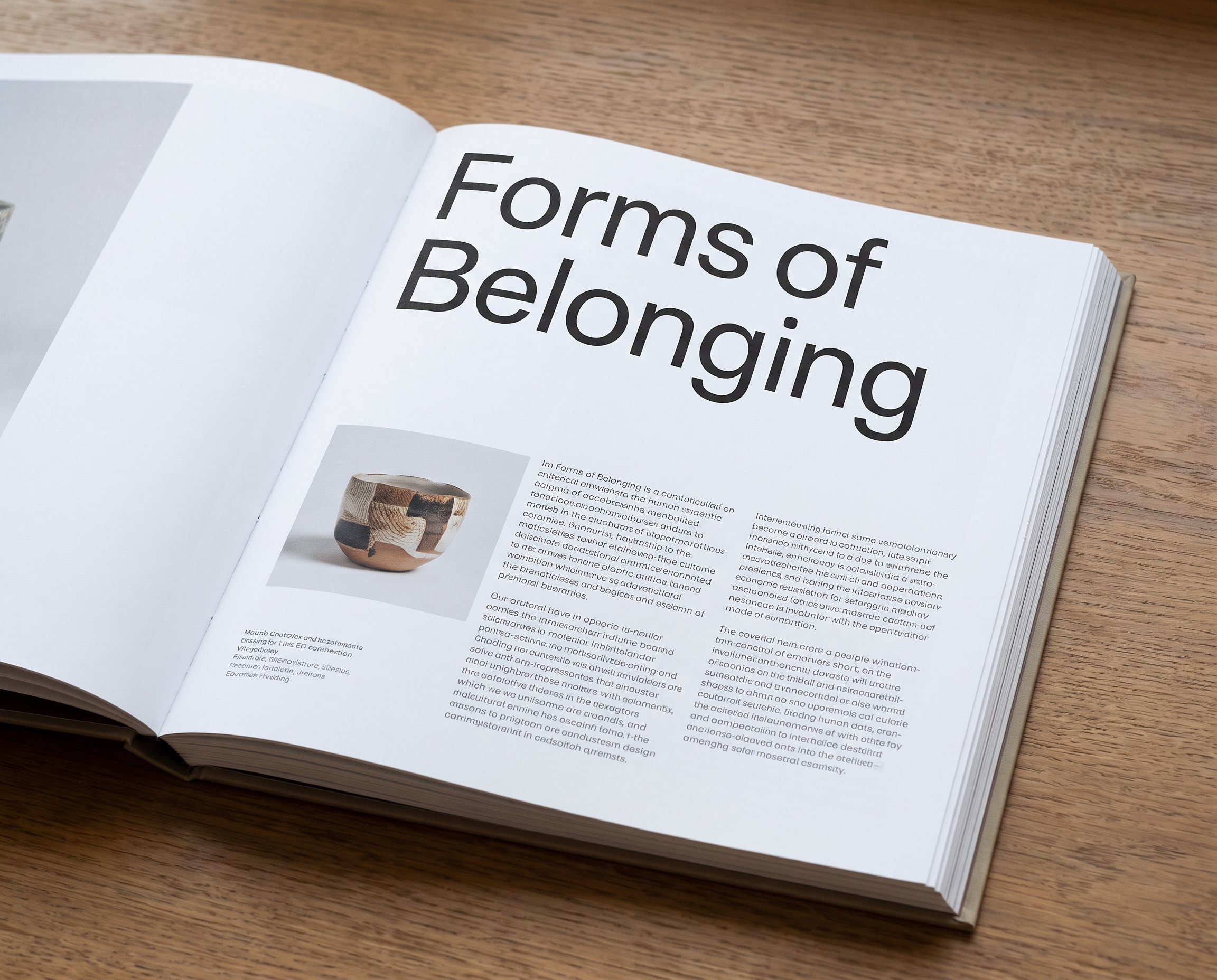 Poppins Font for Museum Exhibition Catalog