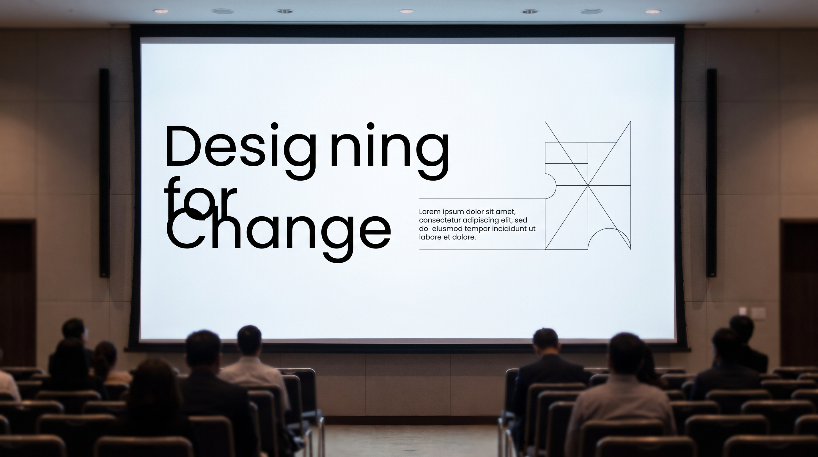 Poppins Font for Presentation Title Slide