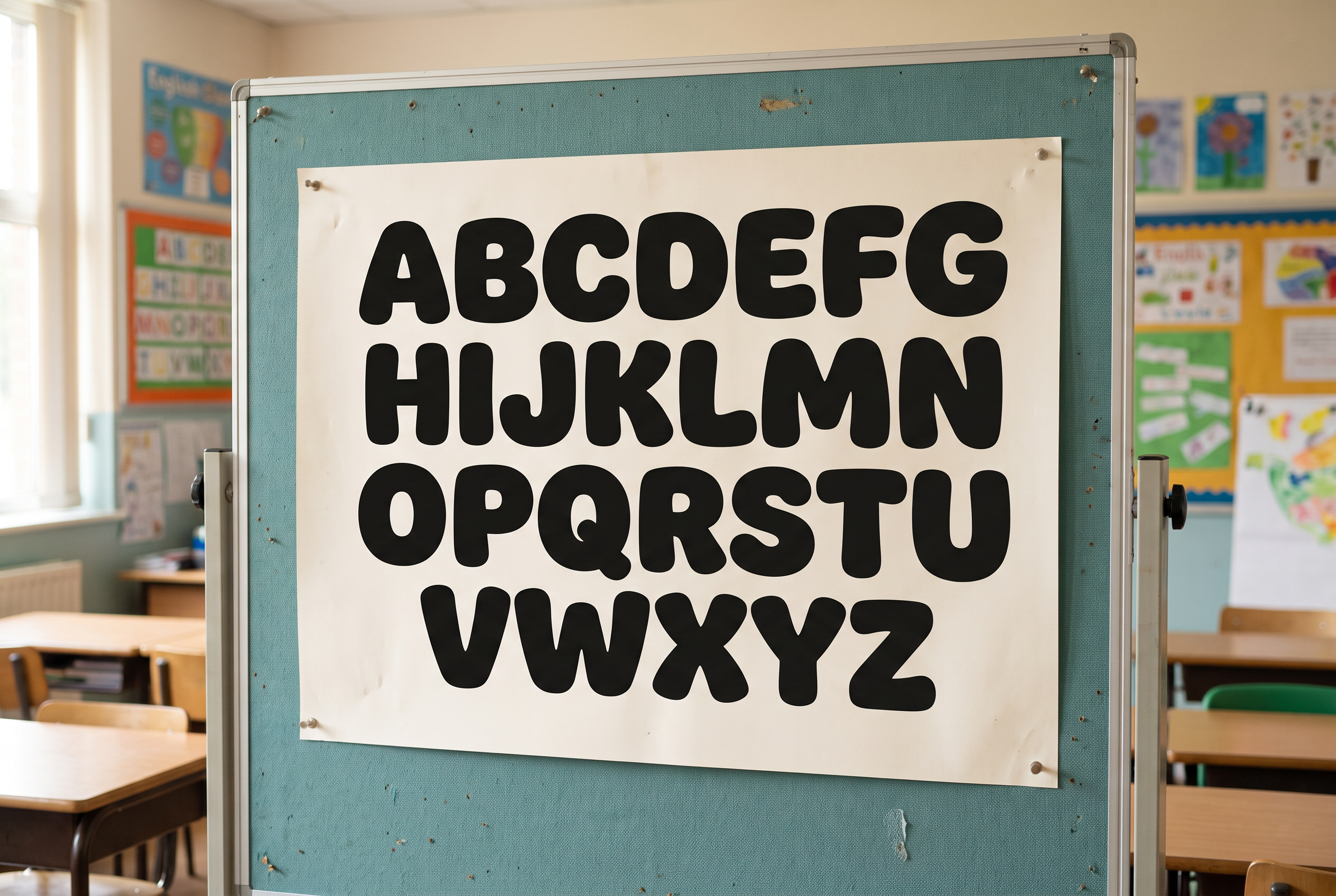 Bubble Font for Alphabet