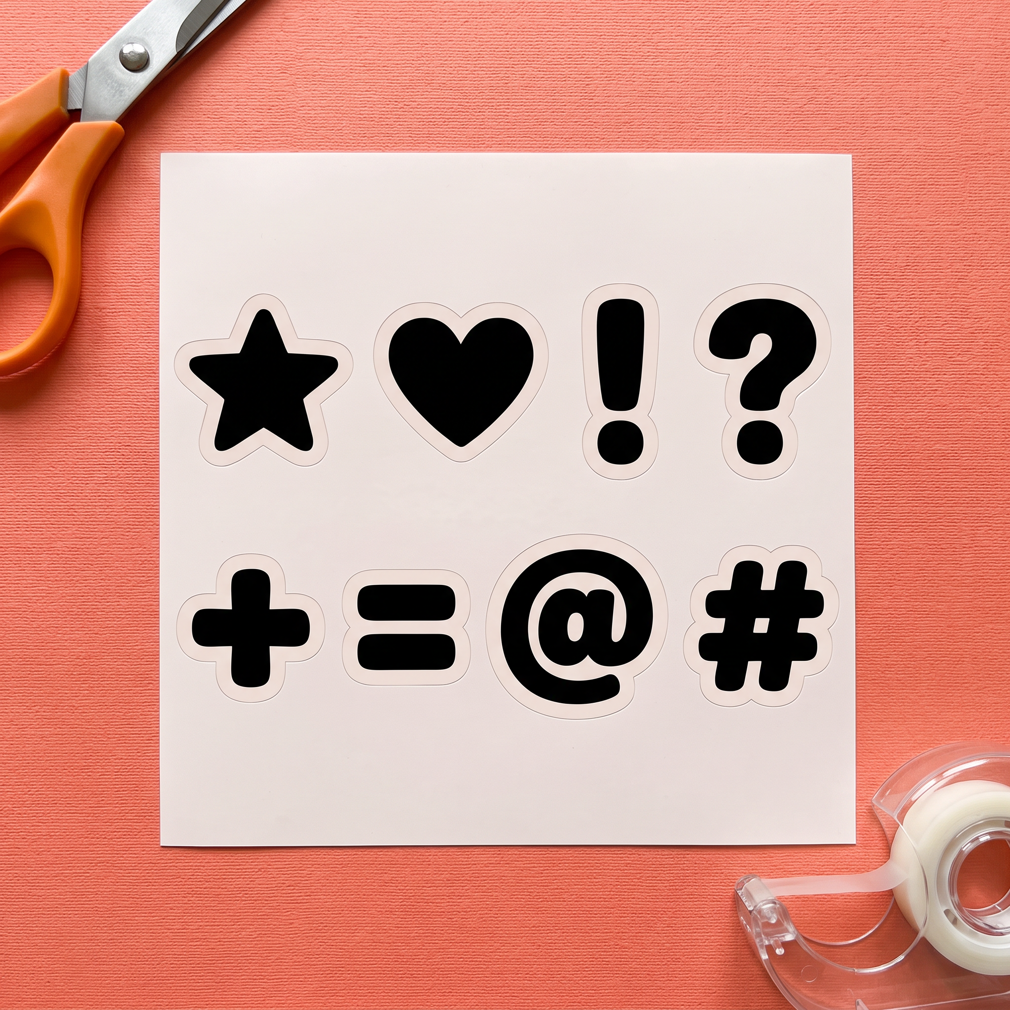 Bubble Font for Symbols