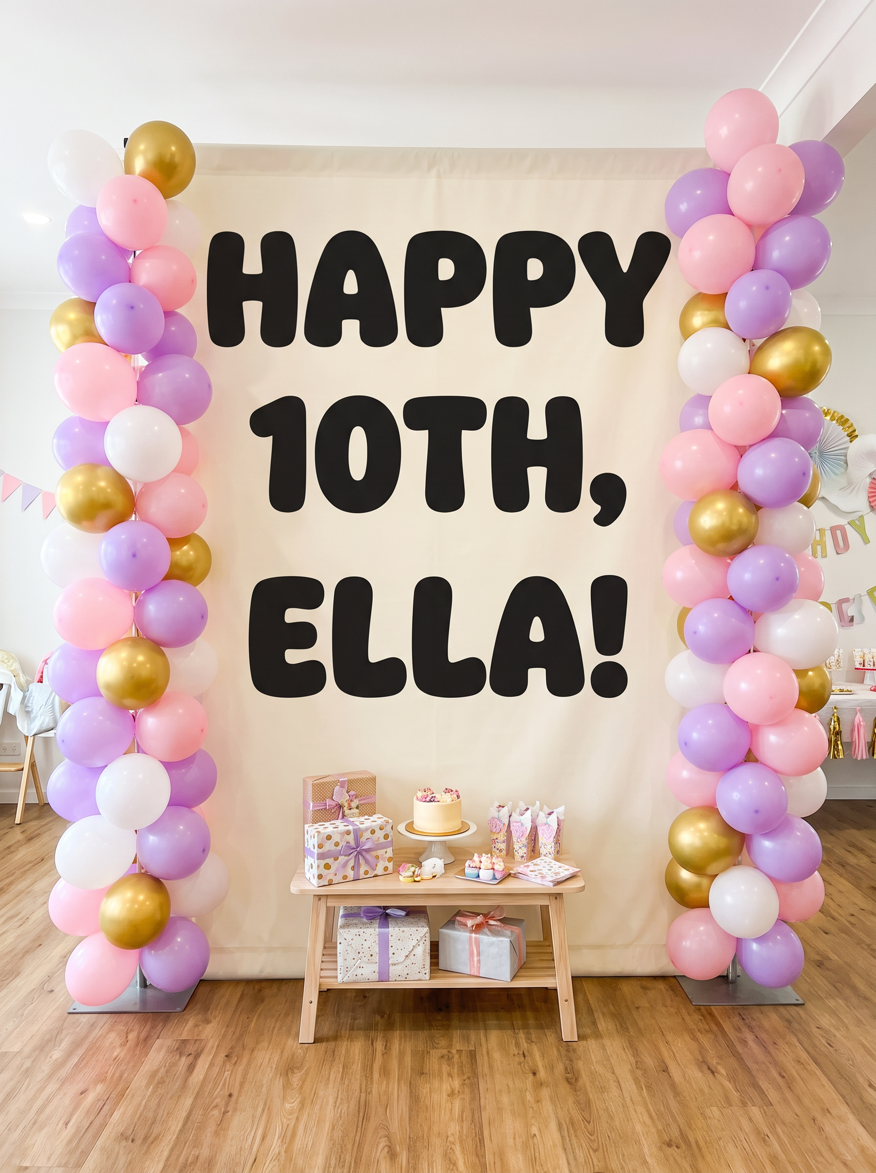Bubble Font for Happy Birthday