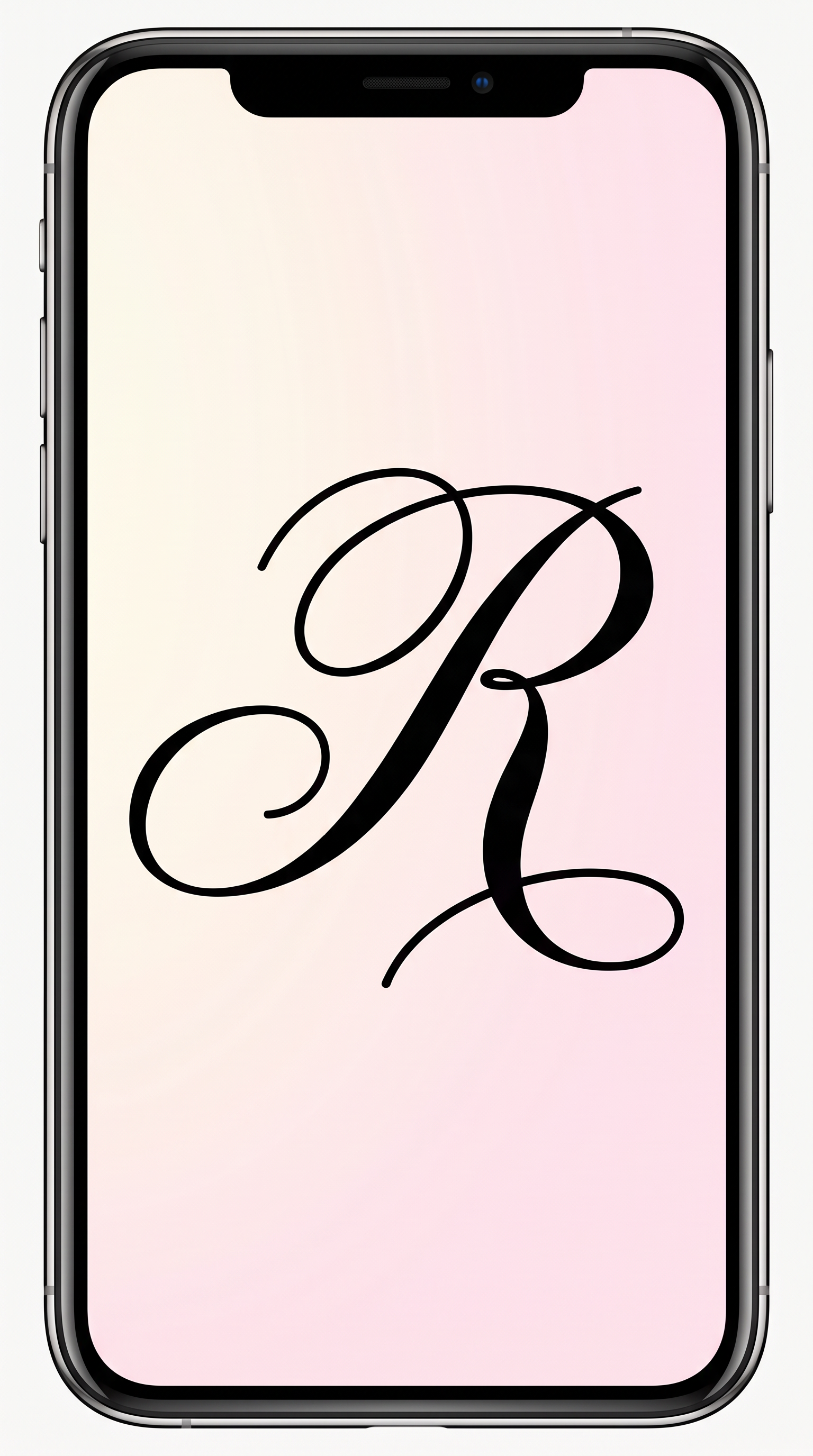 Cute Cursive Font for Letter