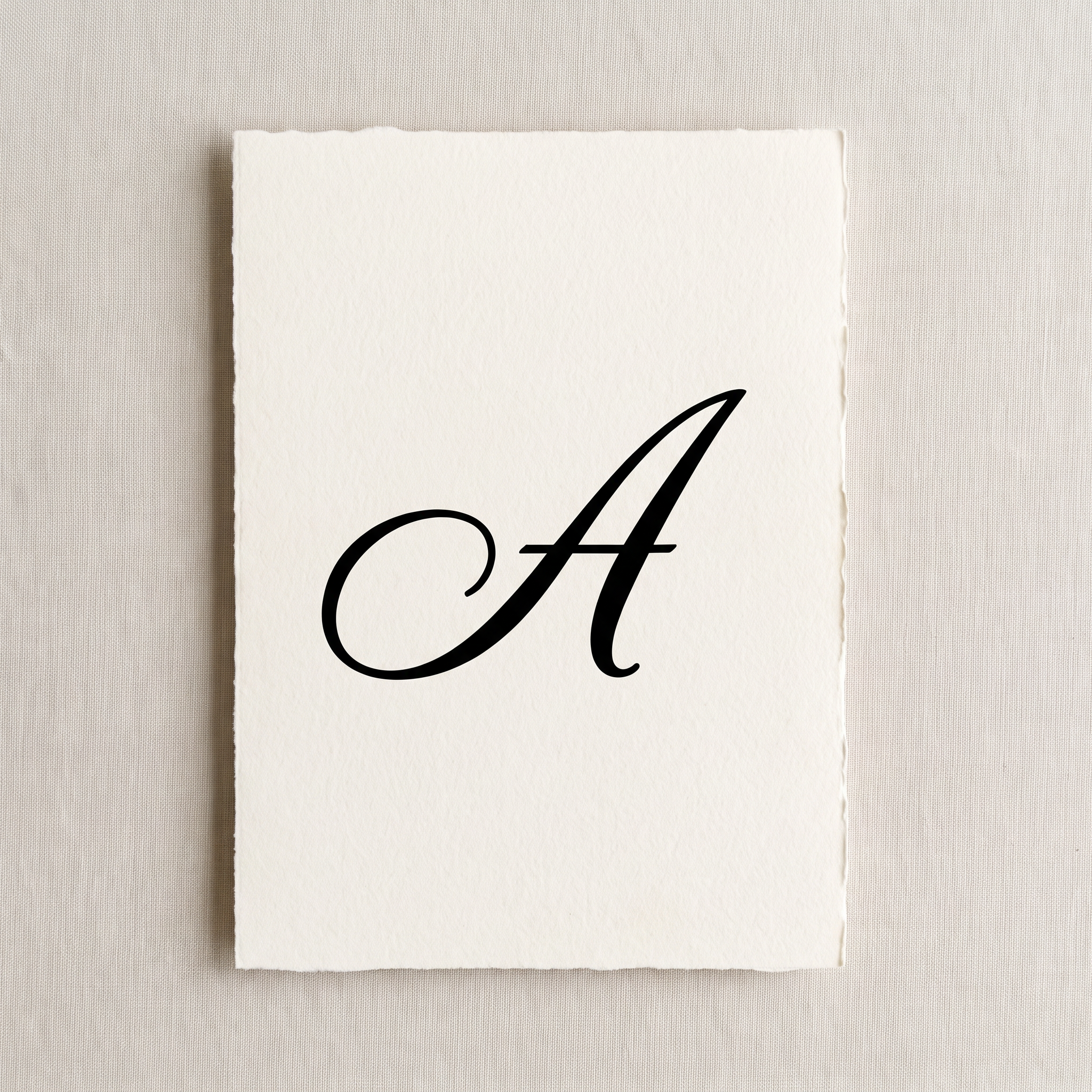 Cute Cursive Font for Letter