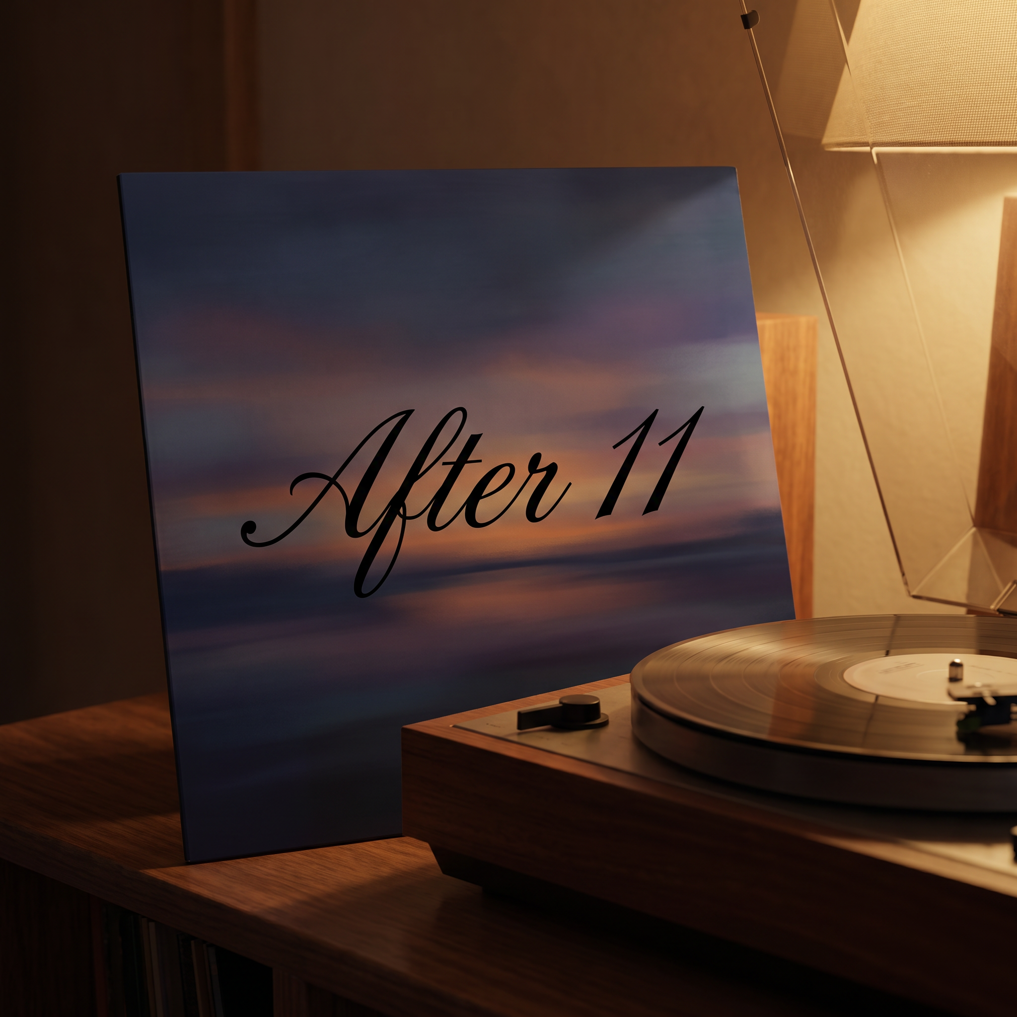 Calligraphy Numbers Font for Album Cover