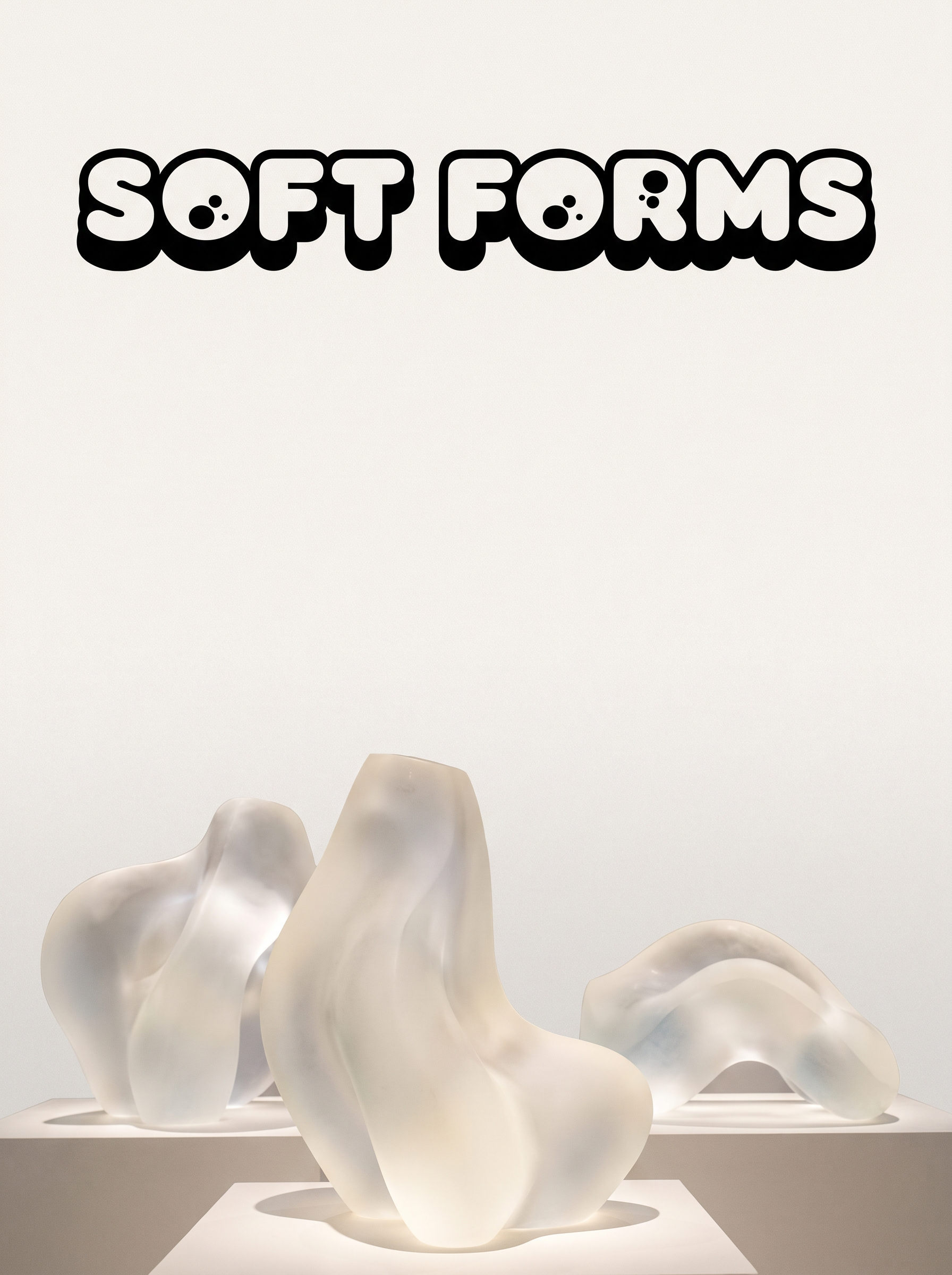 3D Bubble Font for Posters