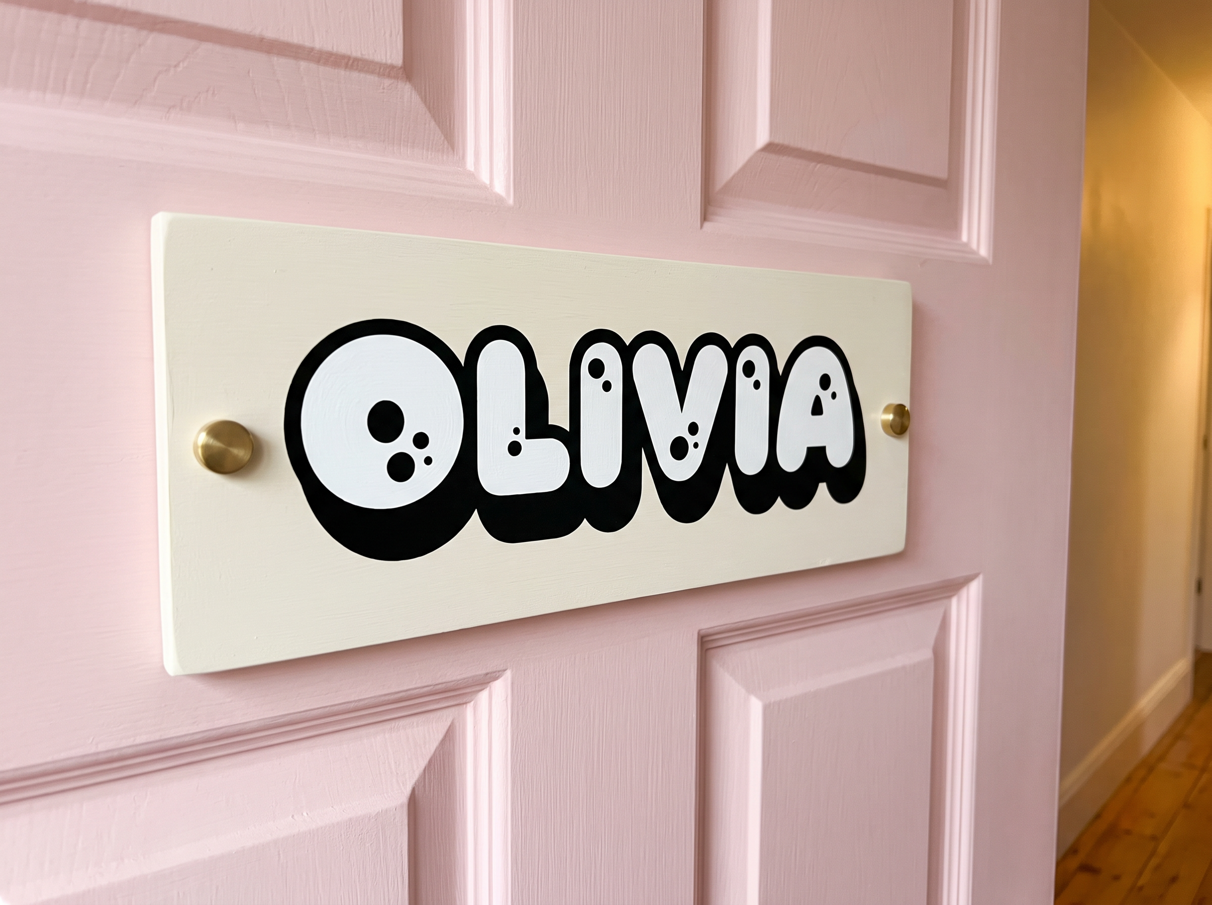 3D Bubble Font for Name