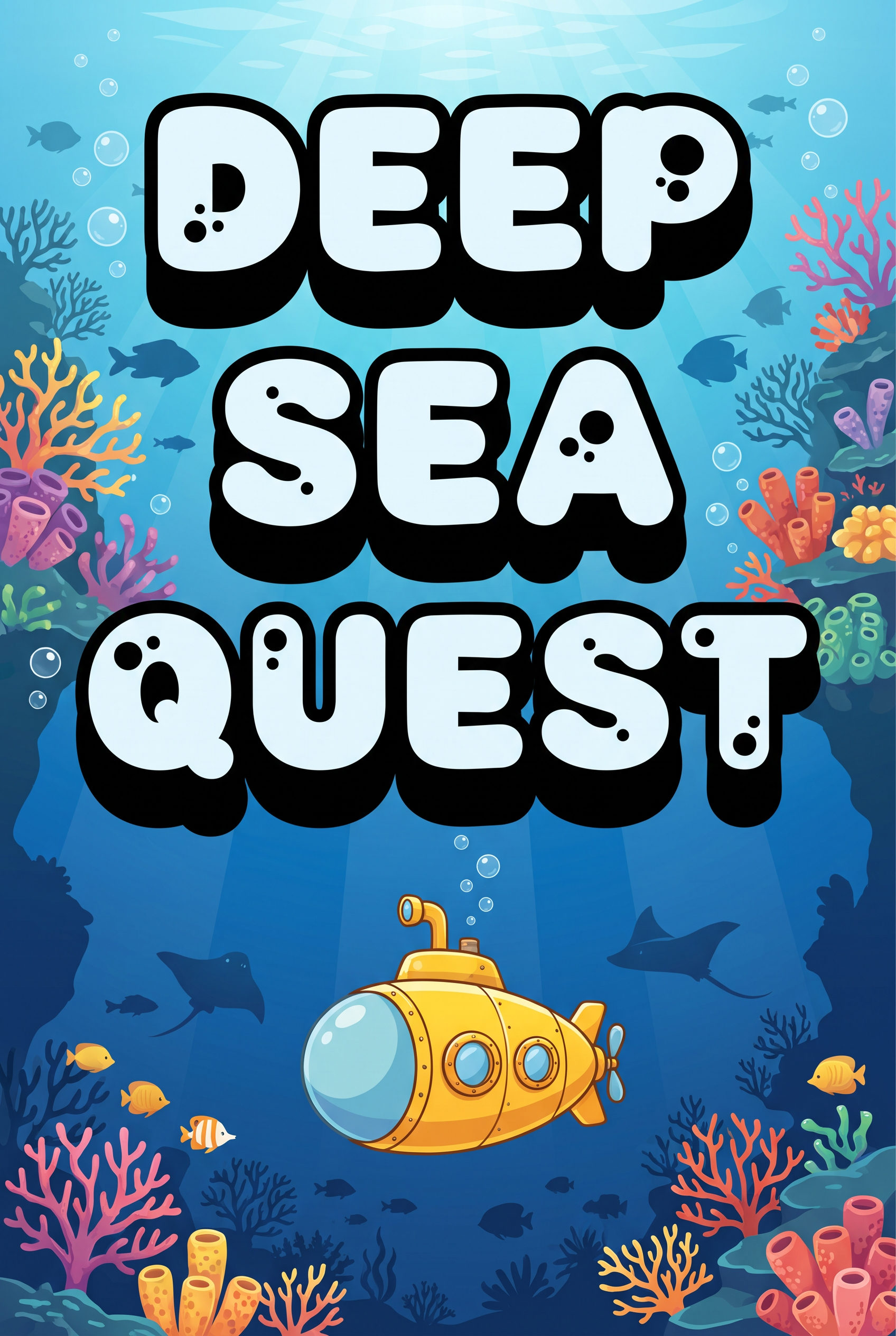 3D Bubble Font for Title