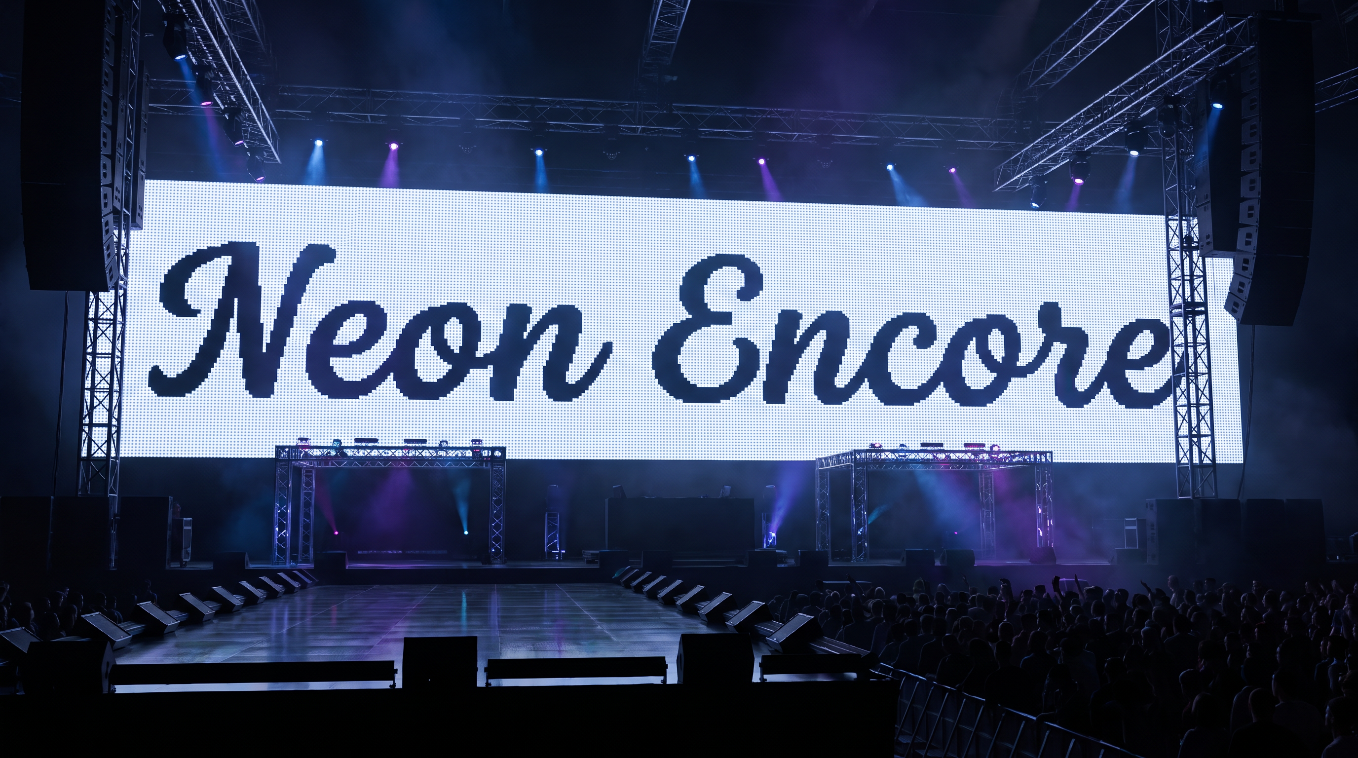 Cursive Pixel Font for Stage_Screen