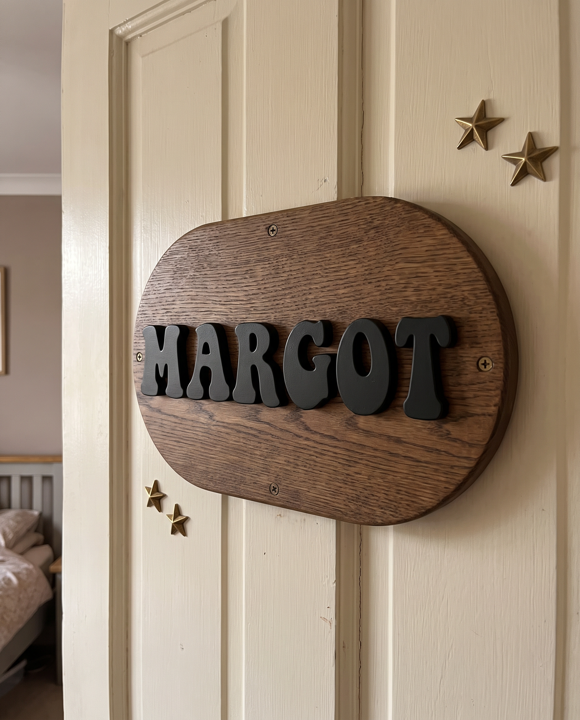 Retro Font Alphabet for Name