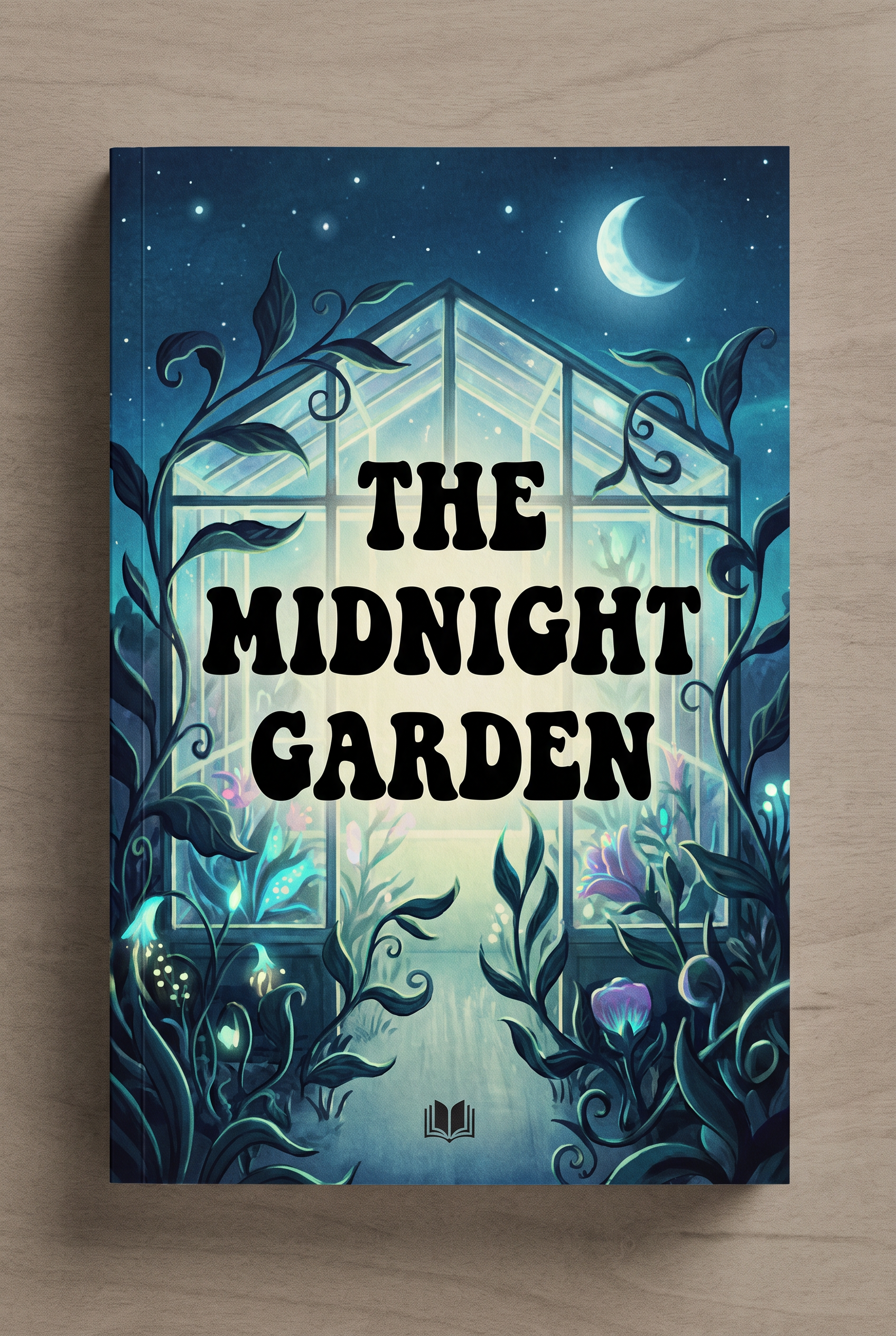 Retro Font Alphabet for Book Cover