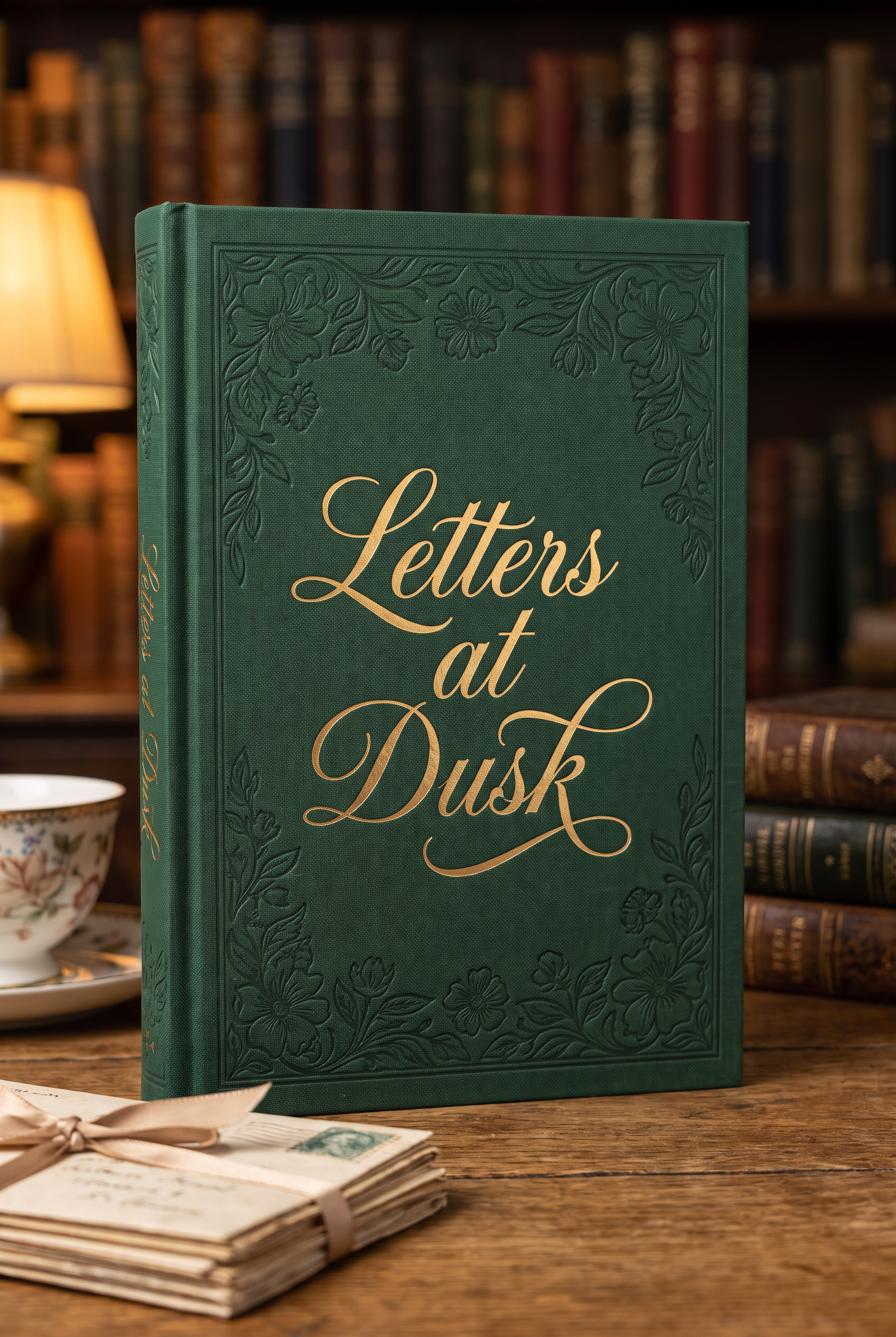 Calligraphy Alphabet Font for Book Cover