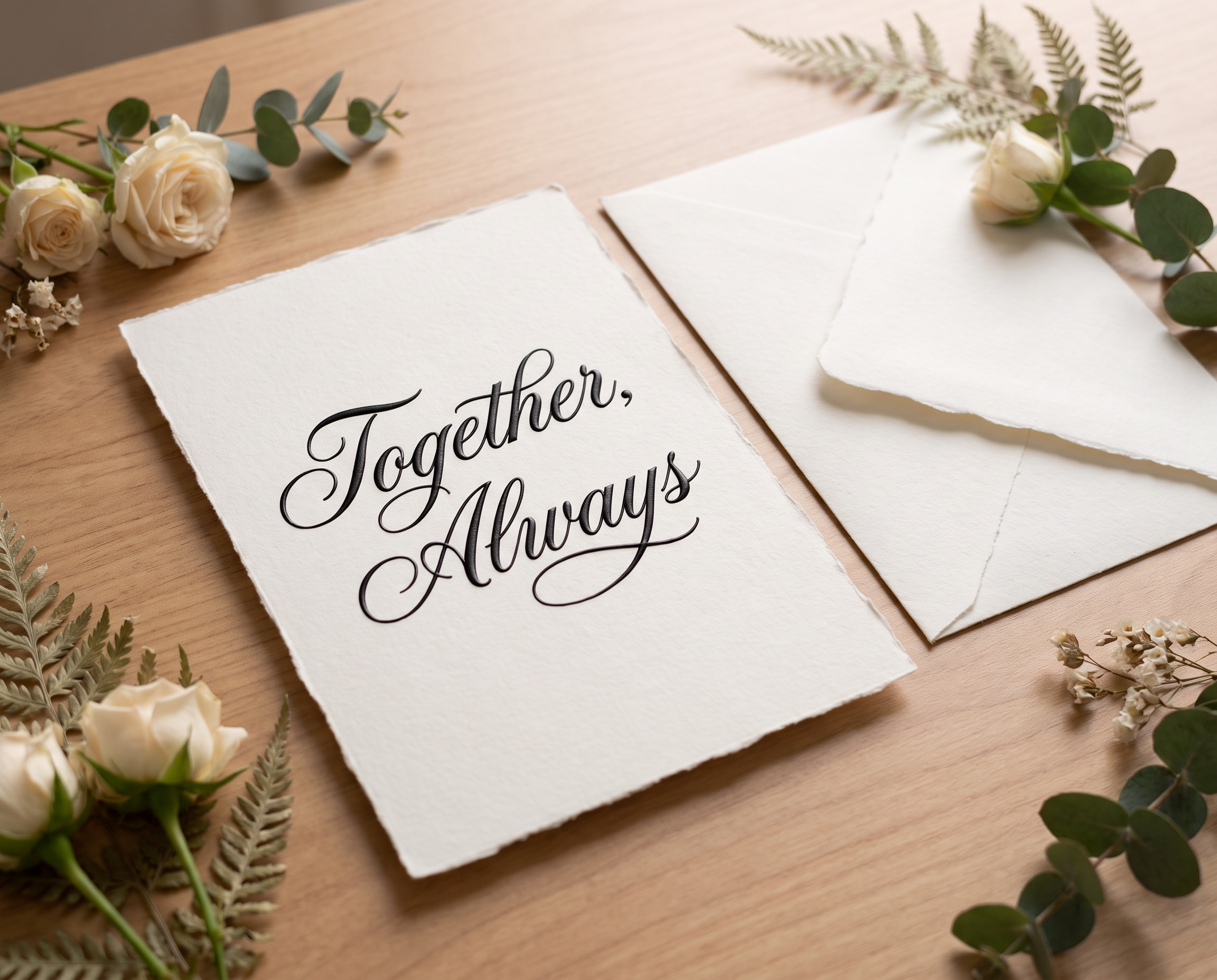 Calligraphy Alphabet Font for Wedding Invitation