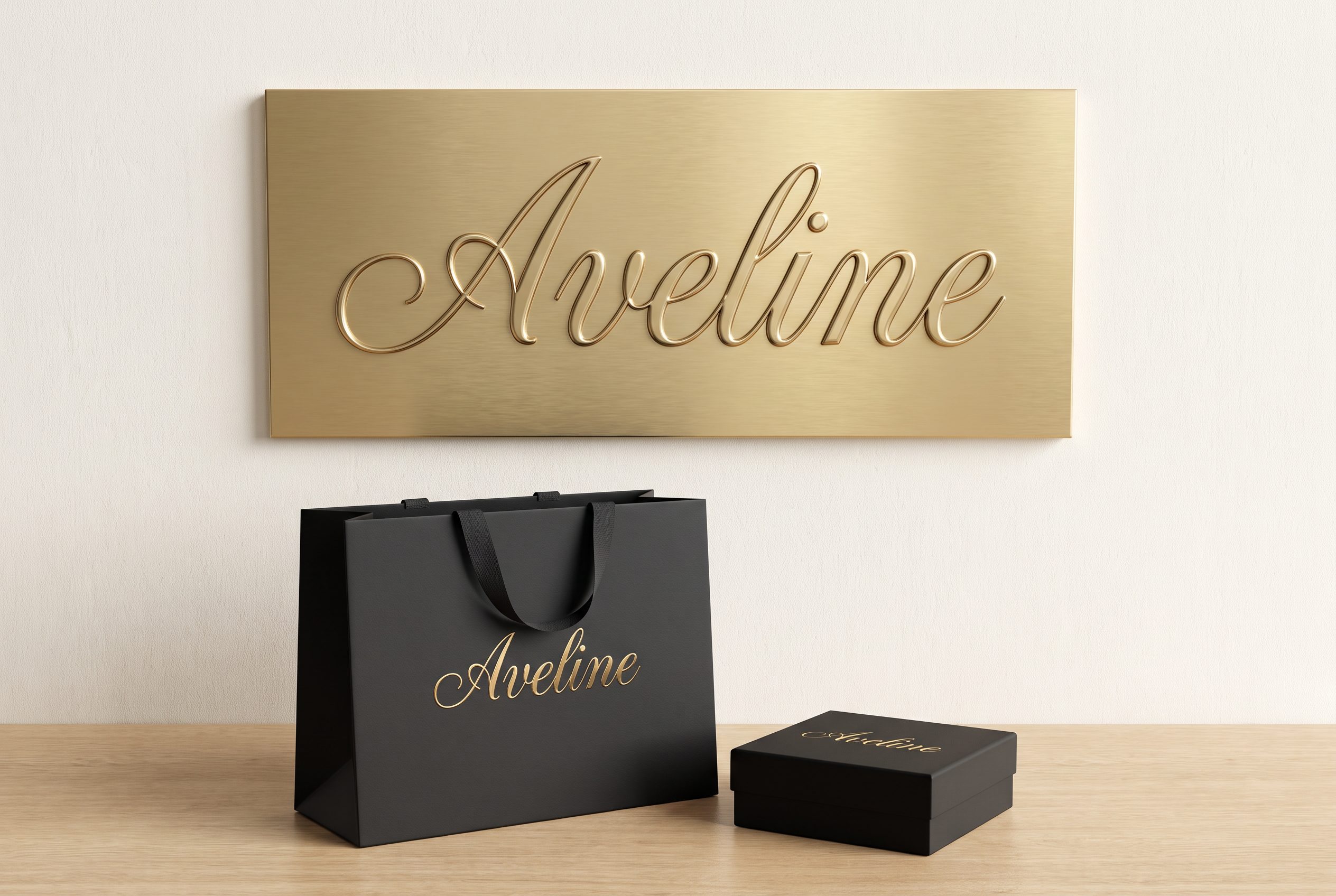 Calligraphy Alphabet Font for Logo